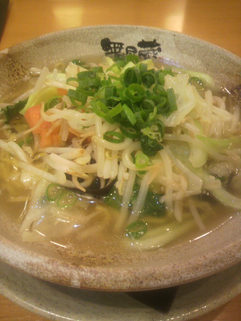 越後秘蔵麺 無尽蔵 柳津家のレポート写真1（ポニョ）
