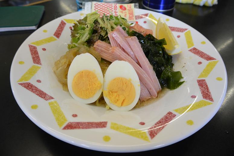 桜ラーメンのレポート写真2（レッツなシニア）