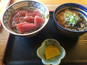 吉田屋天婦羅食堂のレポート写真2（マロン）