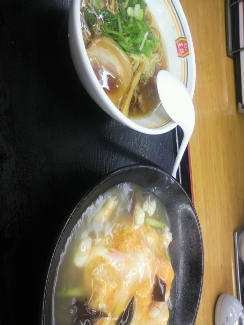 餃子の王将 岐南店のレポート写真2（ポニョ）