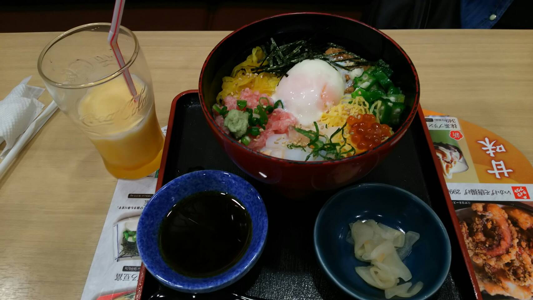 和風レストラン 夢庵 多治見店のレポート写真1（める）