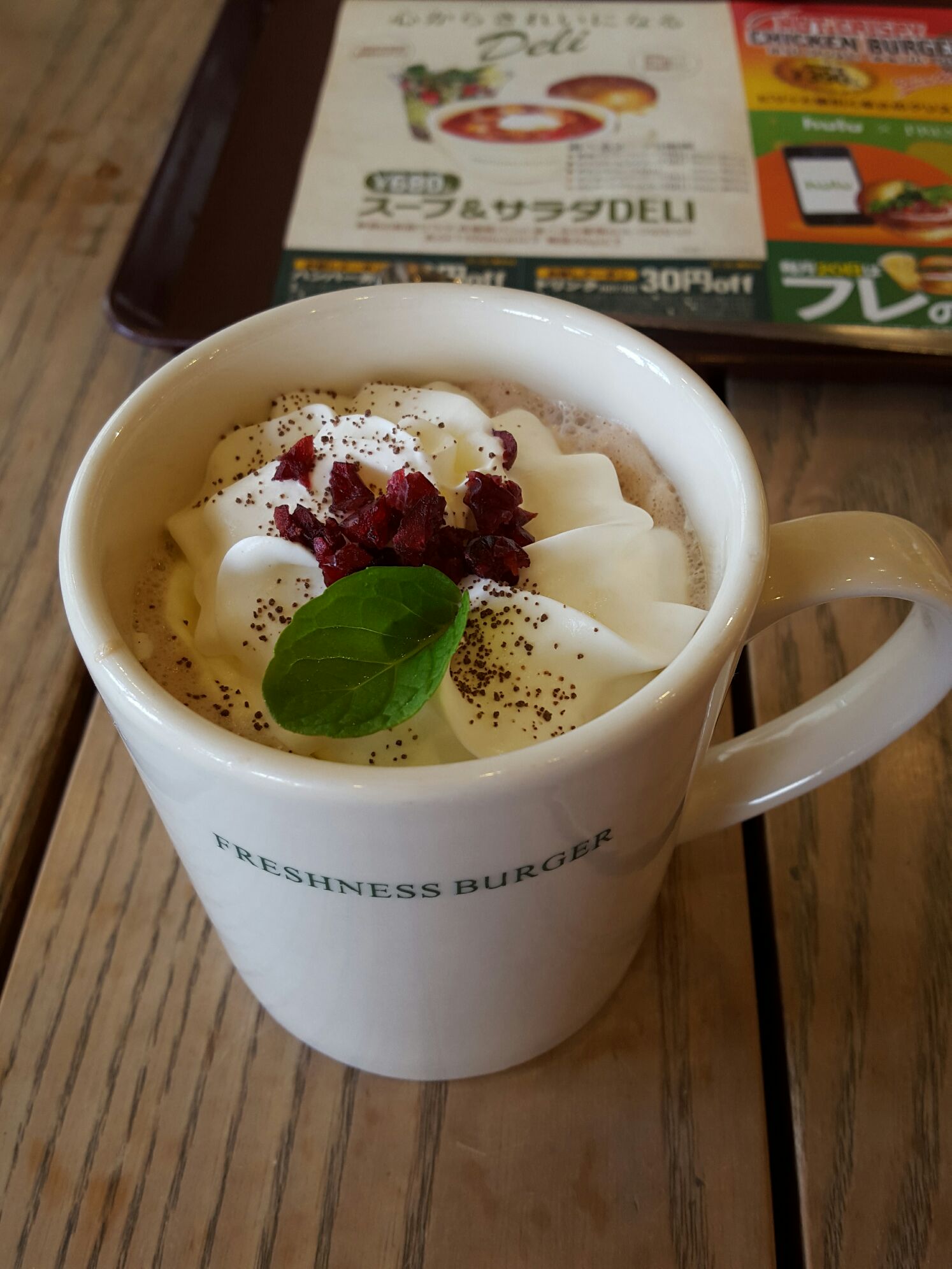 FRESHNESS BURGER モレラ岐阜店のレポート写真1（mogu）
