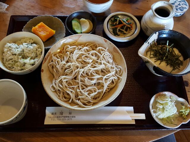 蕎麦 瑠草のレポート写真2（mogu）