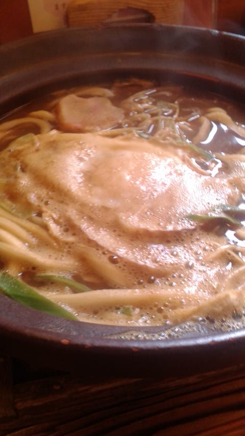 煮込うどん 加とうのレポート写真1（ポニョ）