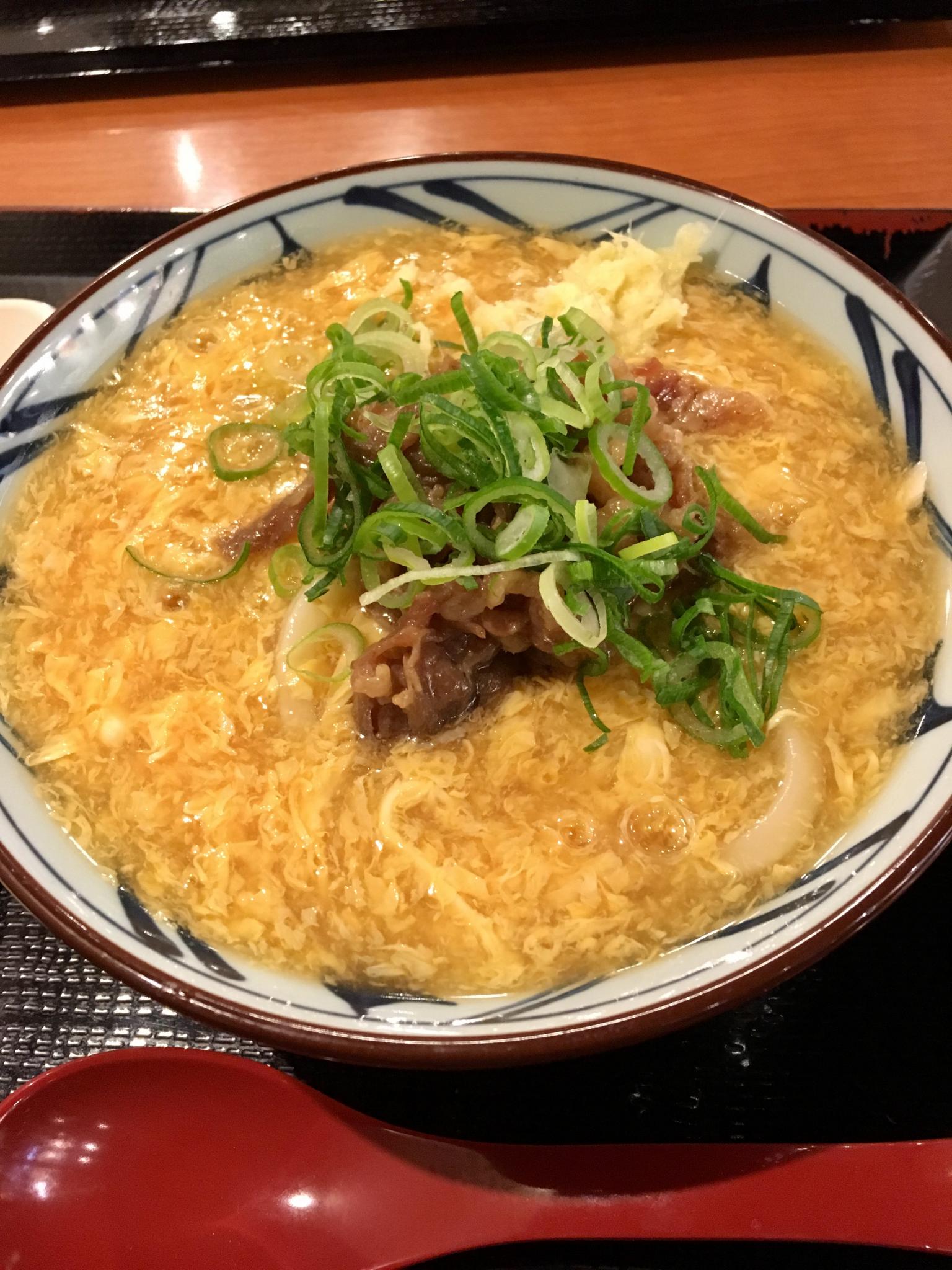 丸亀製麺 柳津店のレポート写真2（マロン）