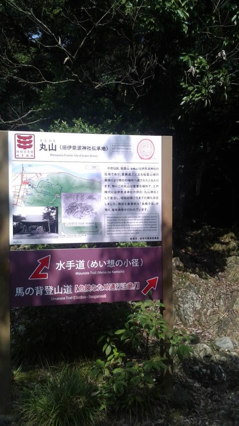 馬の背登山道のレポート写真2（ポニョ）