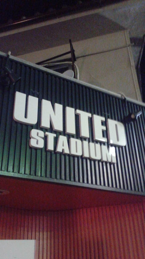 UNITED STADIUMのレポート写真1（ポニョ）