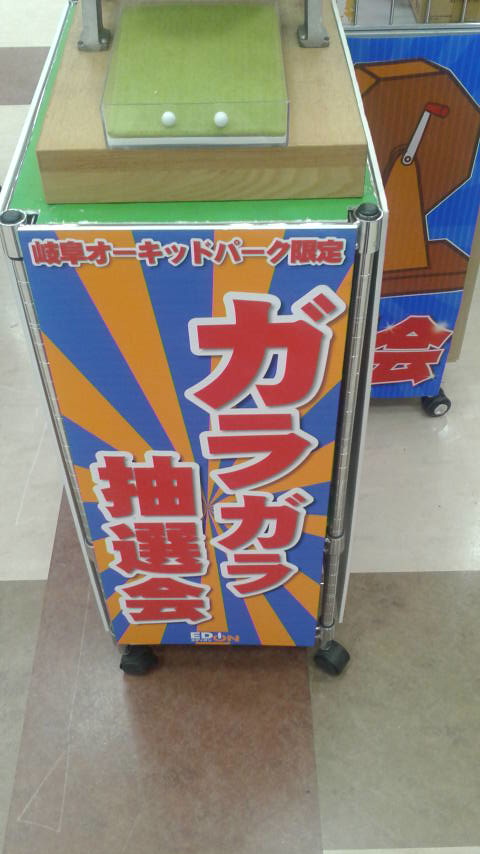 エディオン 岐阜オーキッドパーク店のレポート写真1（ポニョ）