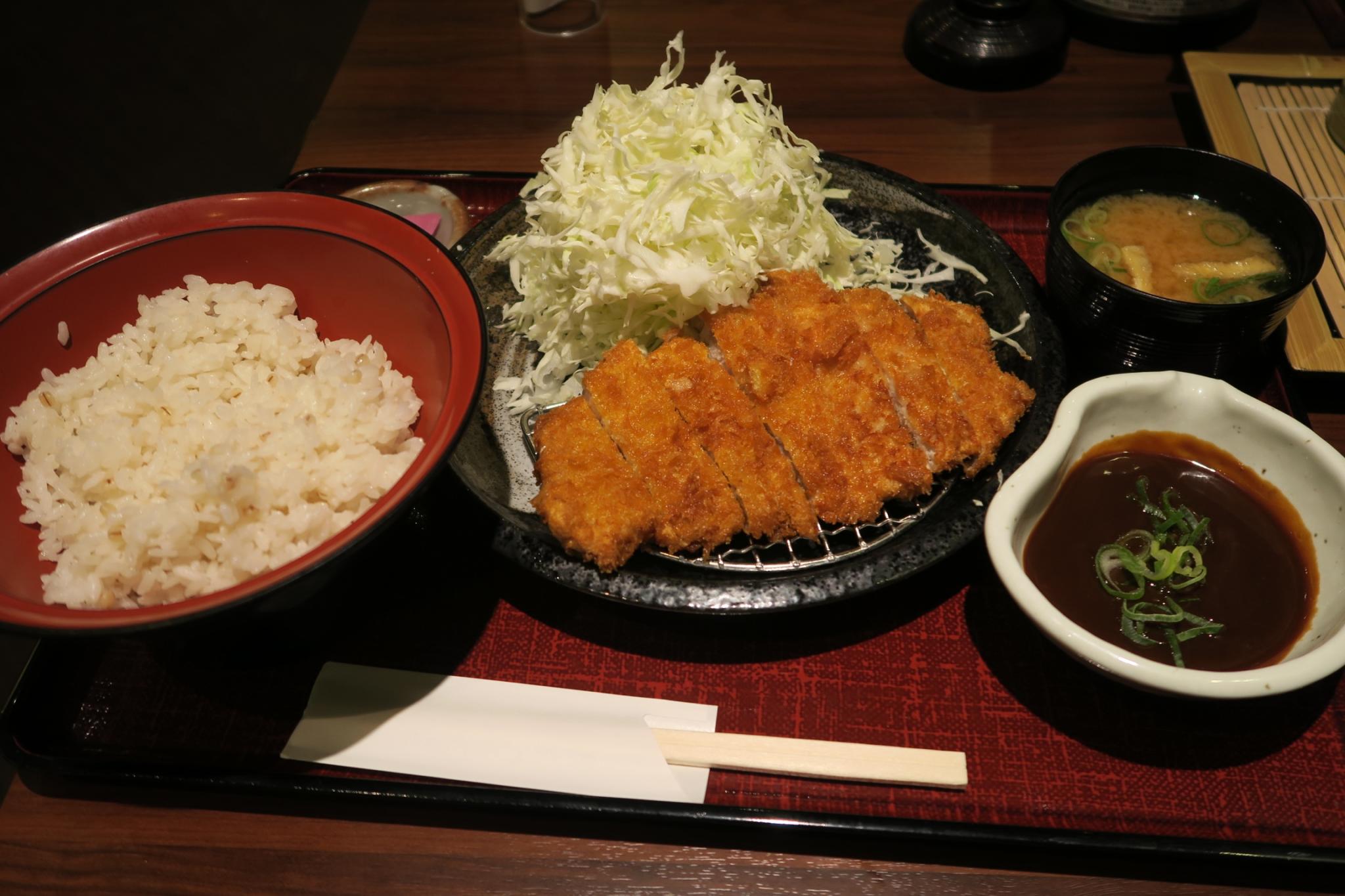 とんかつととろろ膳 かつ麦のレポート写真1（みずほのトヤマ）