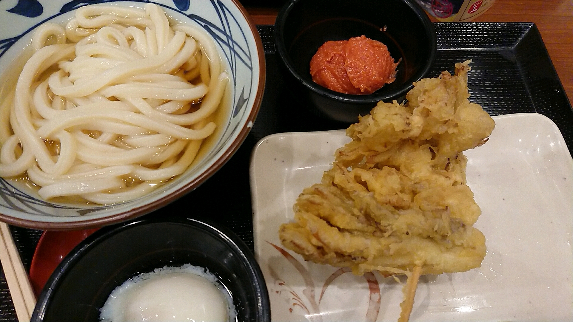 丸亀製麺 イオンタウン各務原店のレポート写真1（ヨゼ）