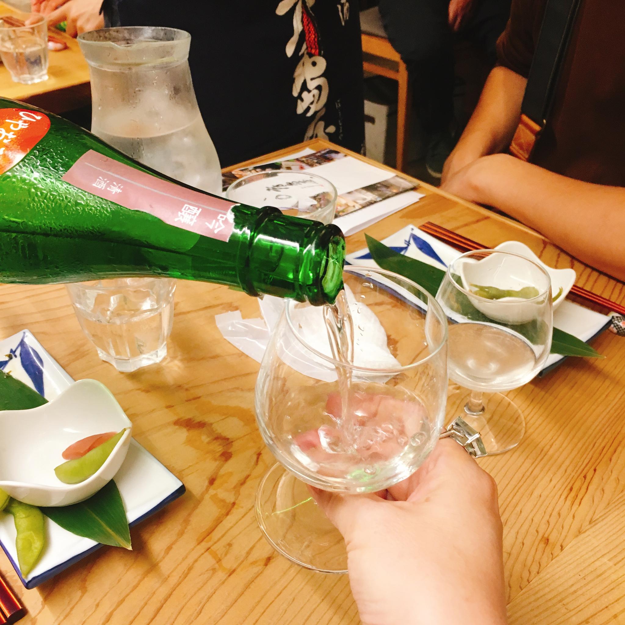 所酒造のレポート写真5（岐阜の食いしん坊担当）