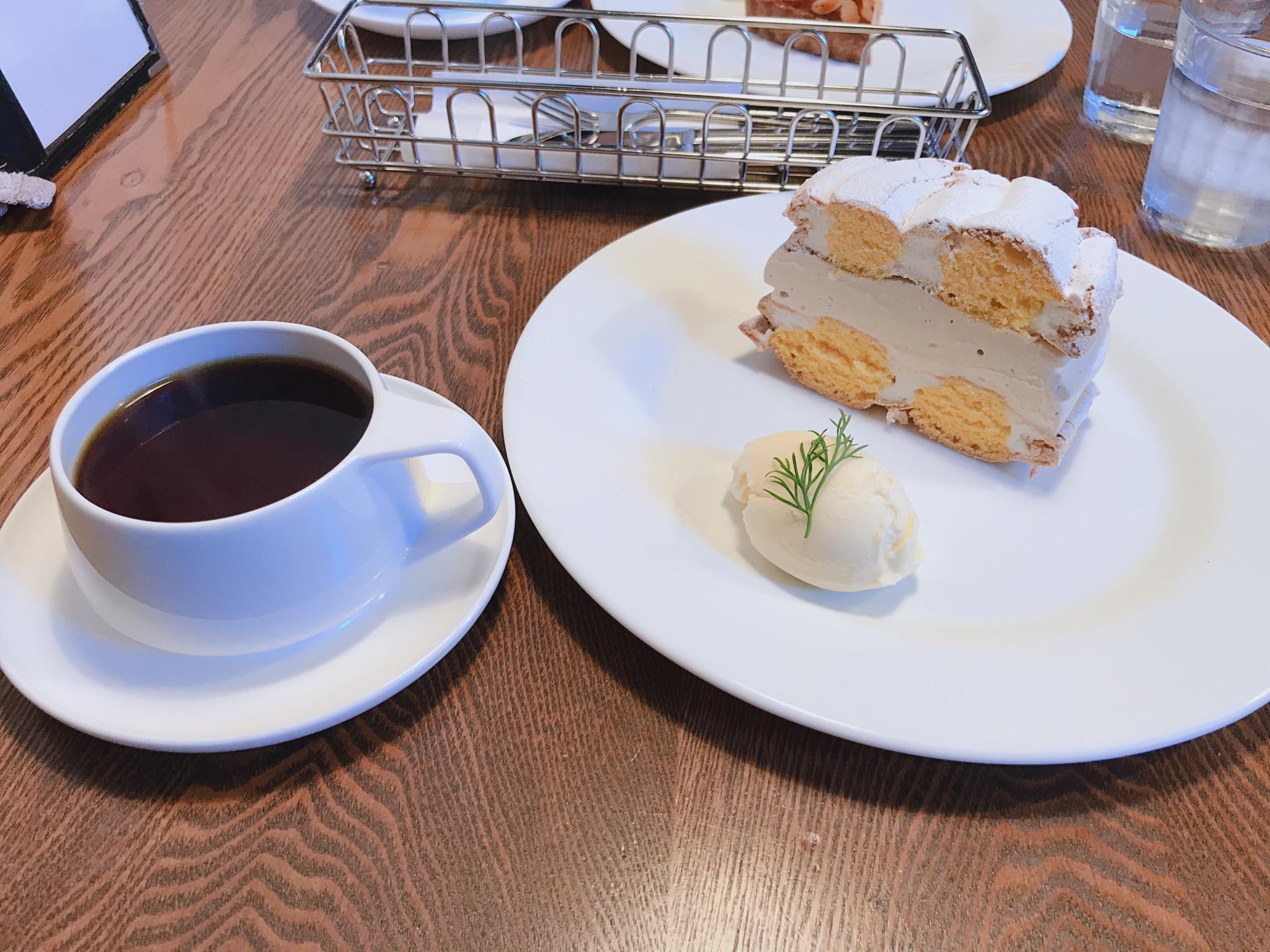 YAJIMA COFFEEのレポート写真1（栗きんとん）