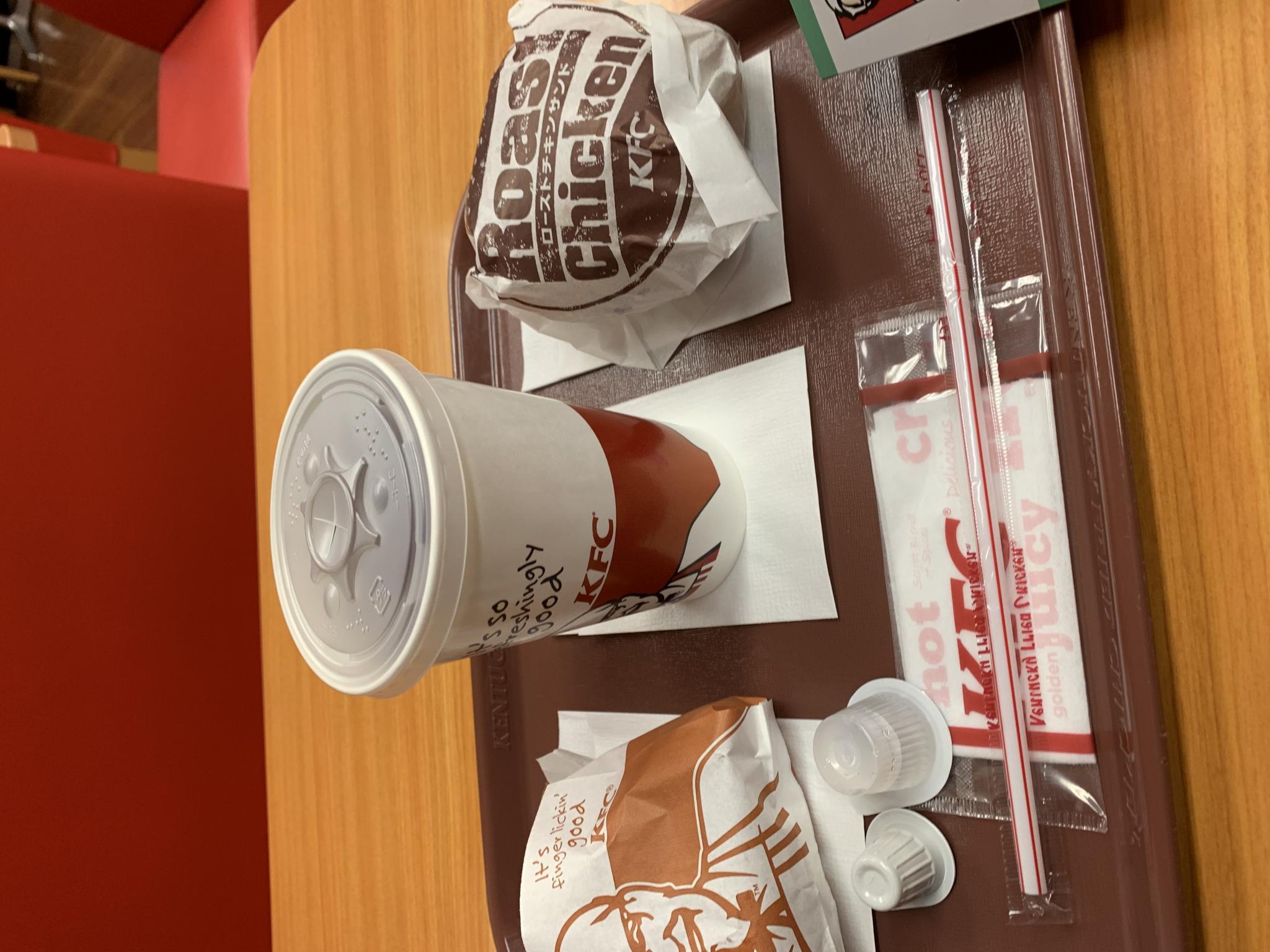 ケンタッキーフライドチキン 大垣北店のレポート写真2（ポニョ）