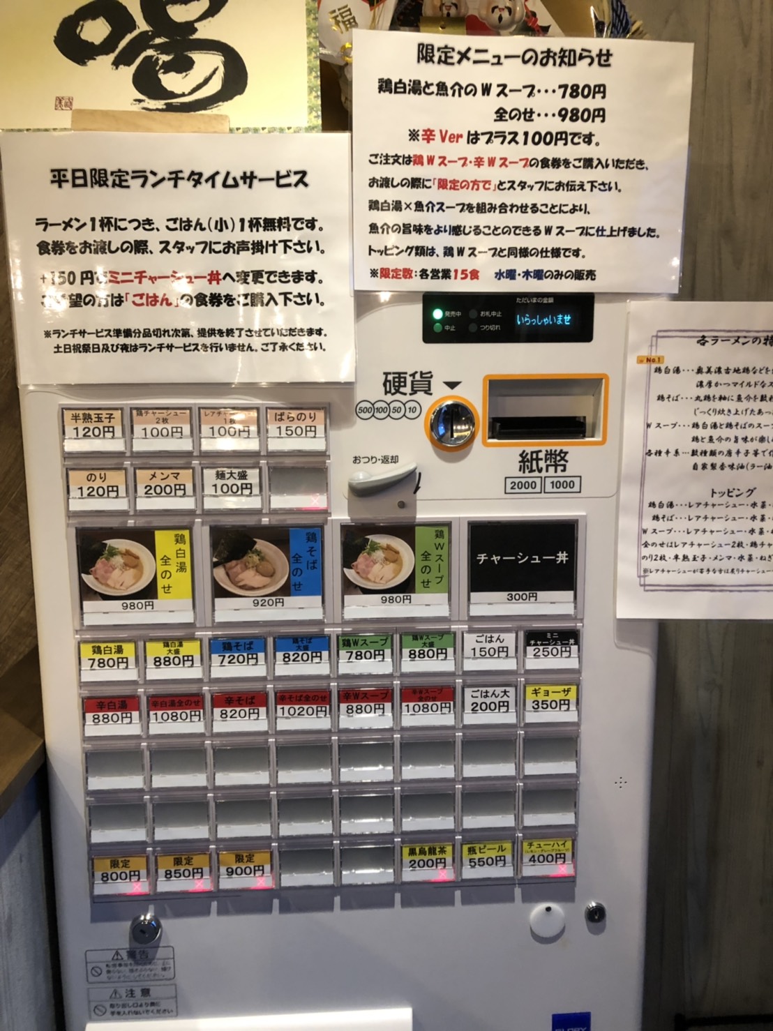 ラーメン翼のレポート写真4（えころん）