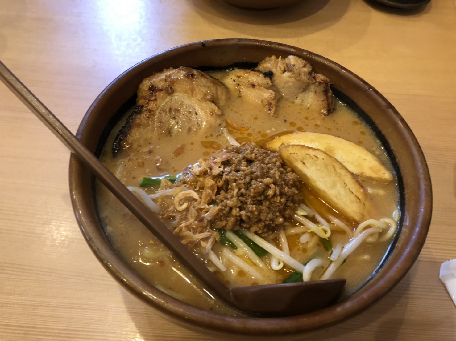 麺屋 壱正 岐阜店のレポート写真1（えころん）
