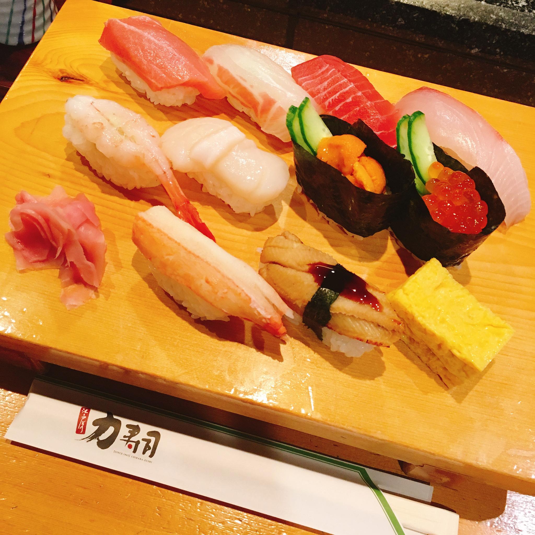 力寿司のレポート写真1（岐阜の食いしん坊担当）