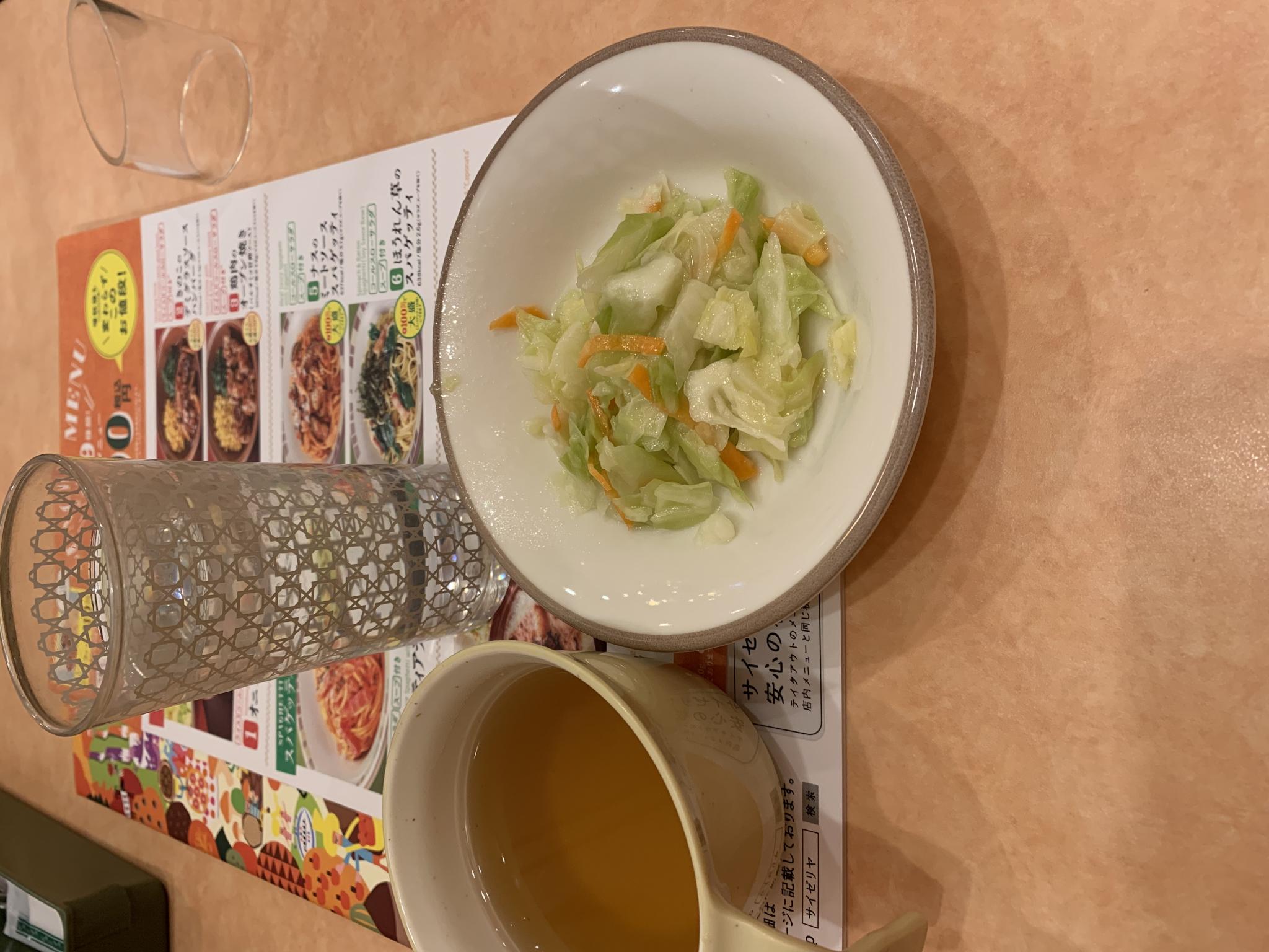 サイゼリヤ カラフルタウン岐阜店のレポート写真2（ポニョ）
