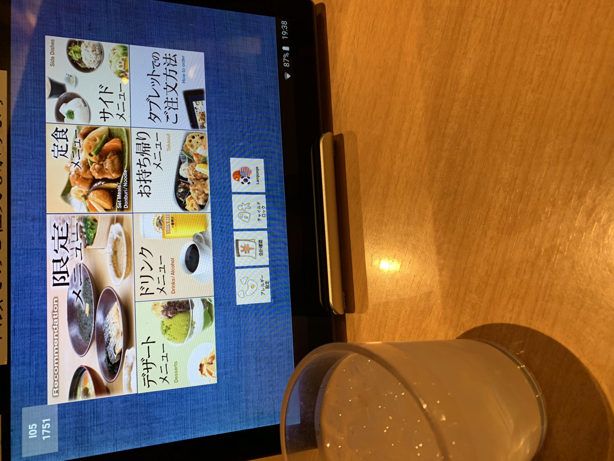 大戸屋 美濃加茂店のレポート写真2（ポニョ）