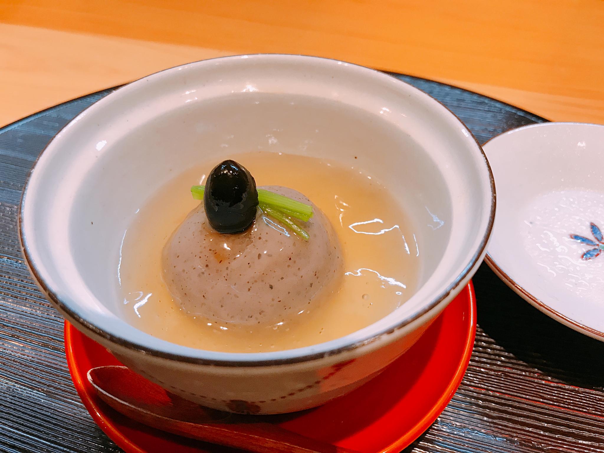 日本料理 雅味 近どうのレポート写真1（栗きんとん）