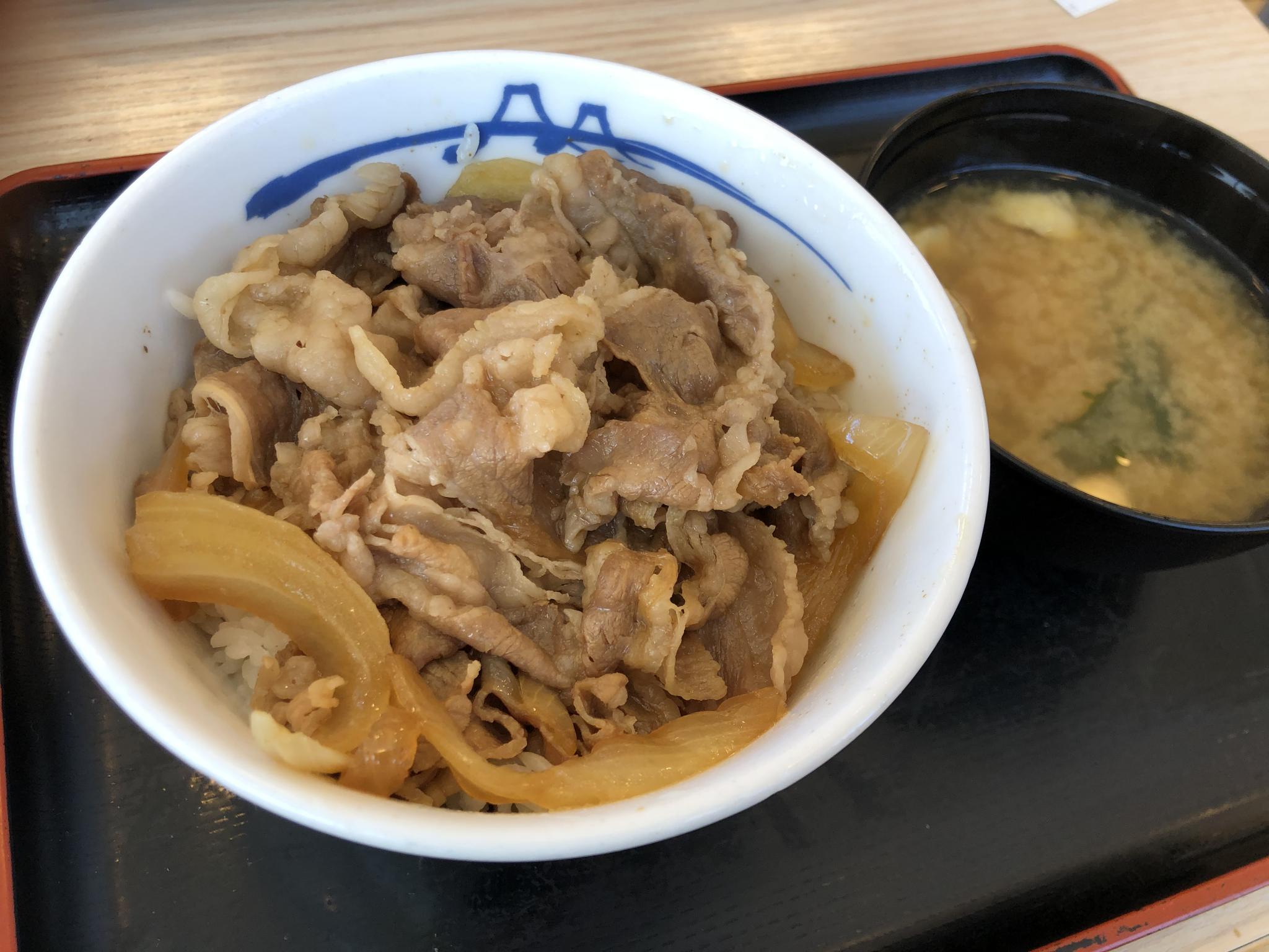 松屋 北方町店のレポート写真1（にしこ）
