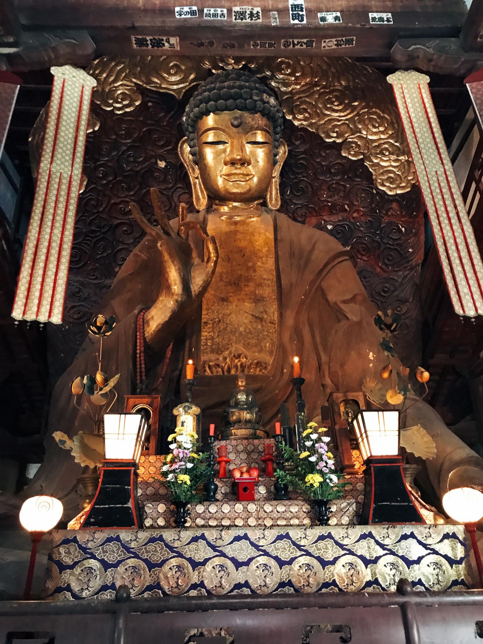 岐阜大仏のレポート写真1（岐阜の食いしん坊担当）