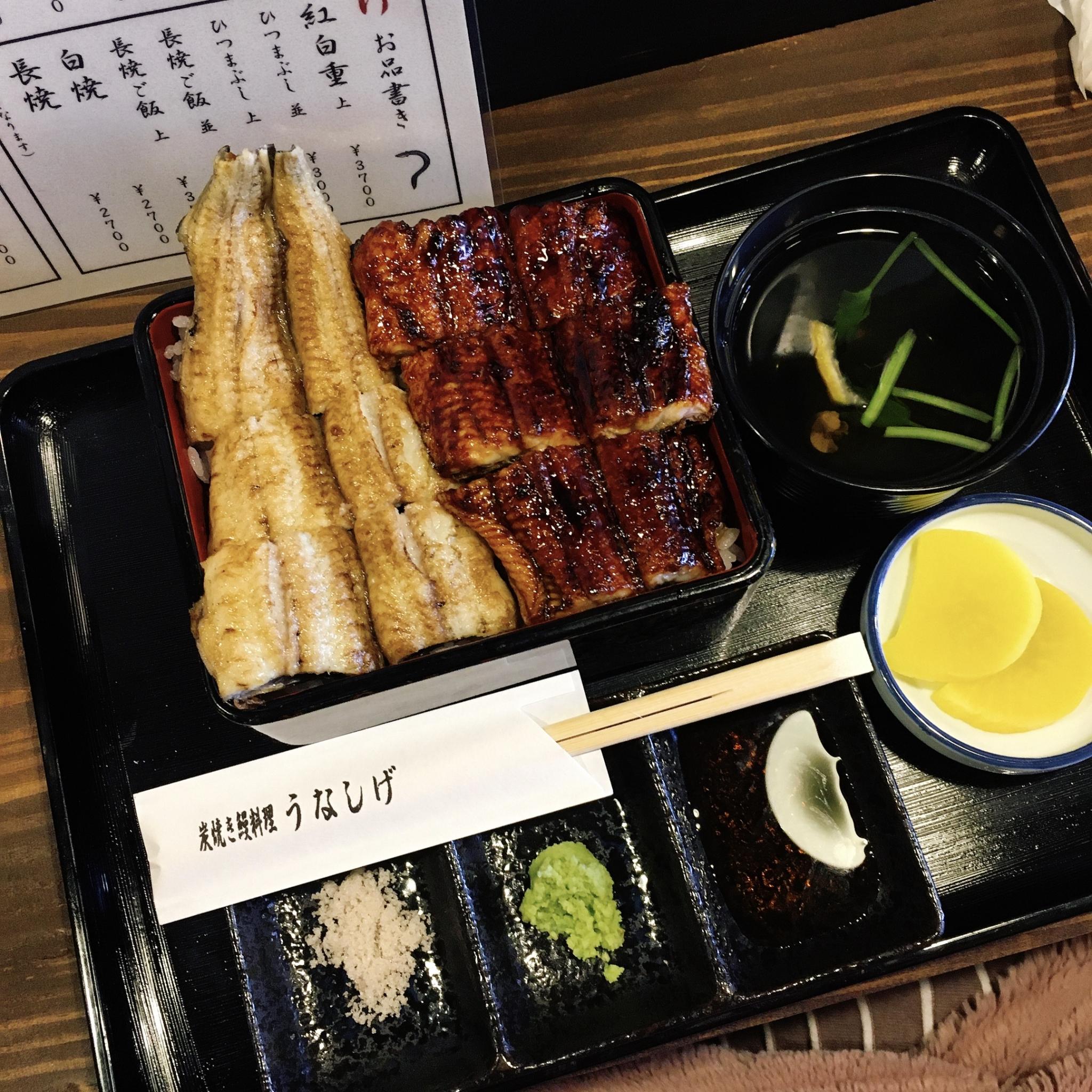 炭焼き鰻料理 うなしげのレポート写真2（岐阜の食いしん坊担当）