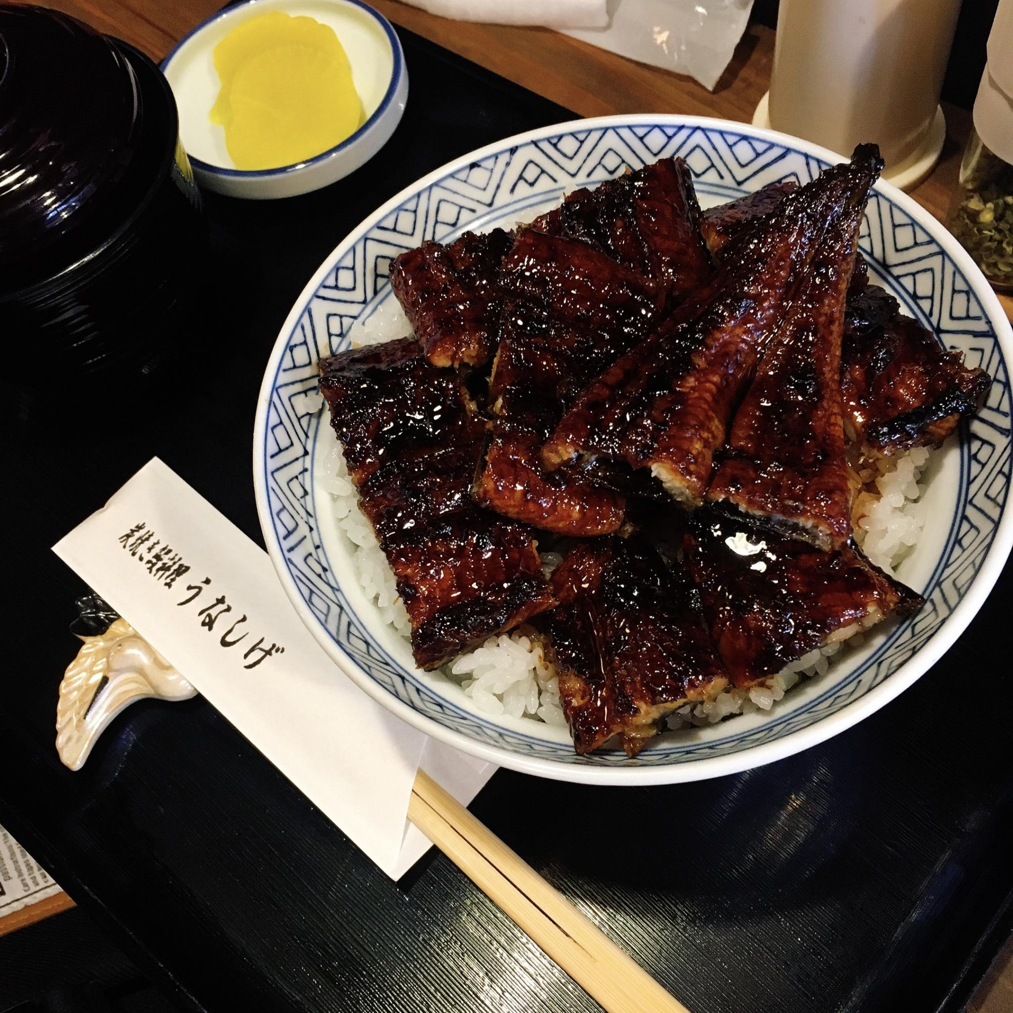 炭焼き鰻料理 うなしげのレポート写真3（岐阜の食いしん坊担当）