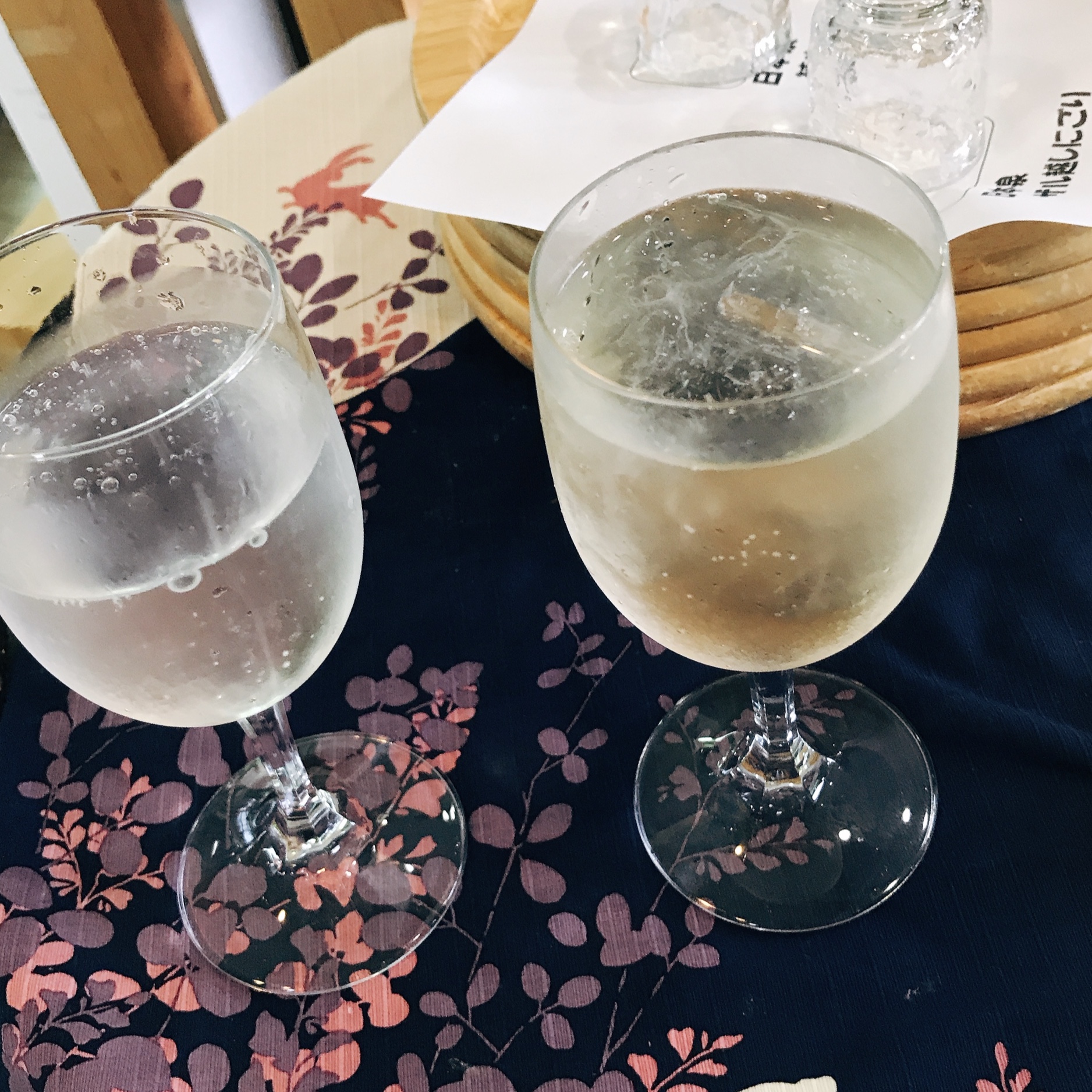 酒の松山のレポート写真2（岐阜の食いしん坊担当）