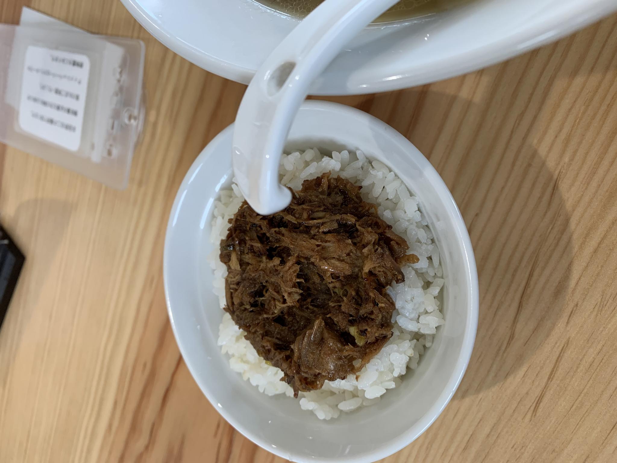 自家製麺 よなや のレポート写真2（ポニョ）
