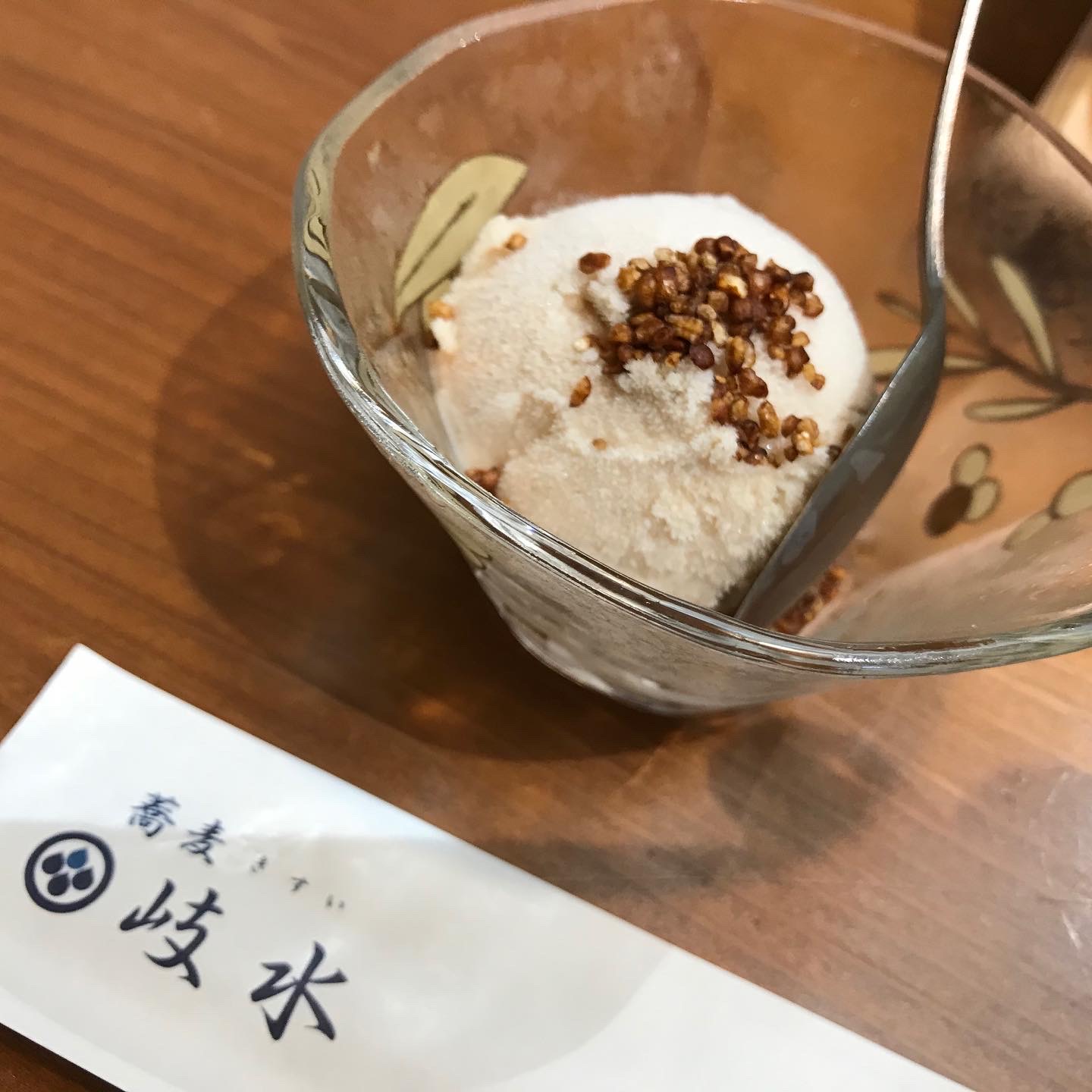 蕎麦岐水のレポート写真3（瀬戸の人）