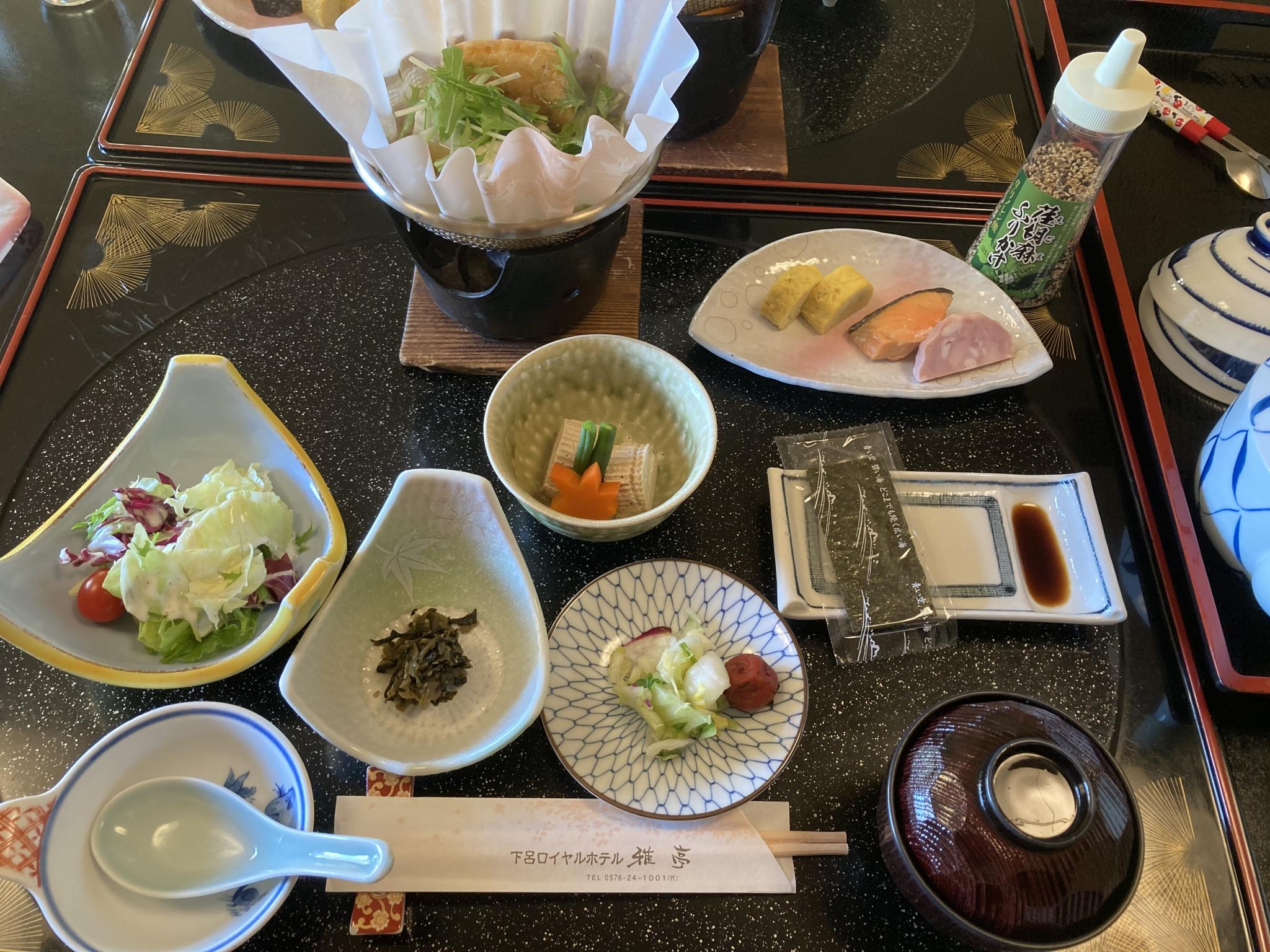 下呂温泉 下呂ロイヤルホテル雅亭 雅の足湯のレポート写真4（まなみ）