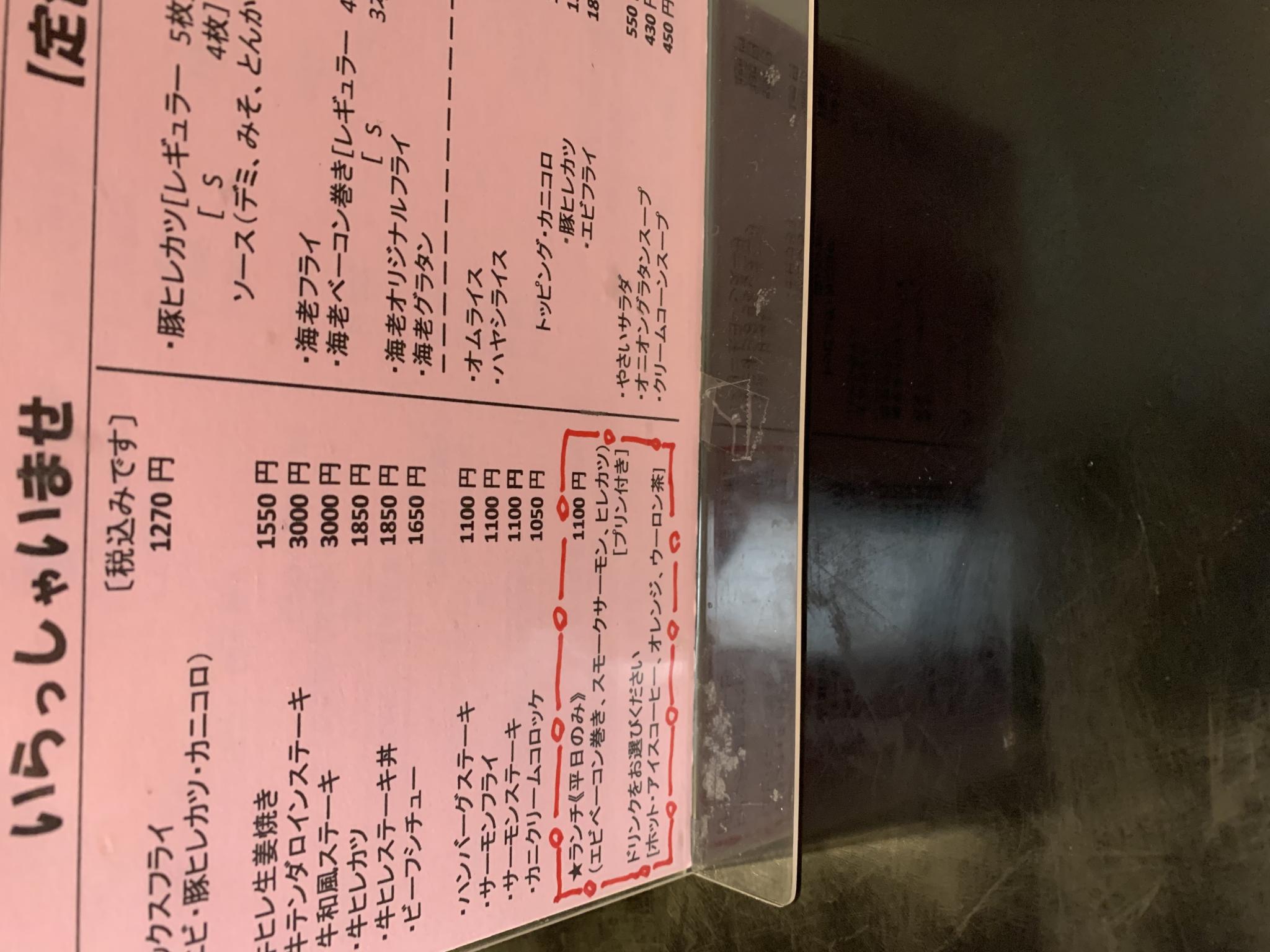 洋食屋 コックさんのレポート写真3（ポニョ）