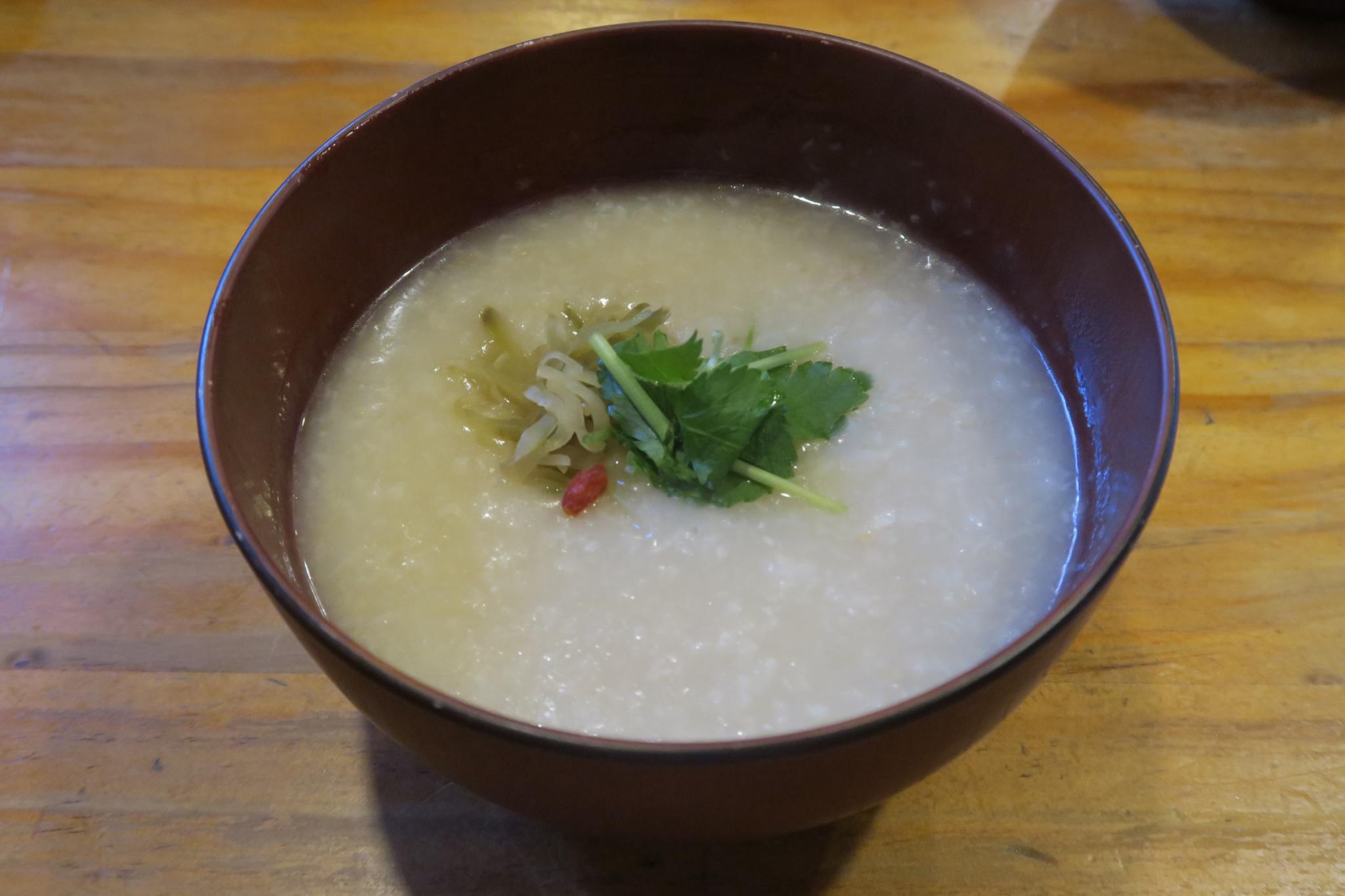お粥と創作中華料理の店 小槌のレポート写真4（みずほのトヤマ）