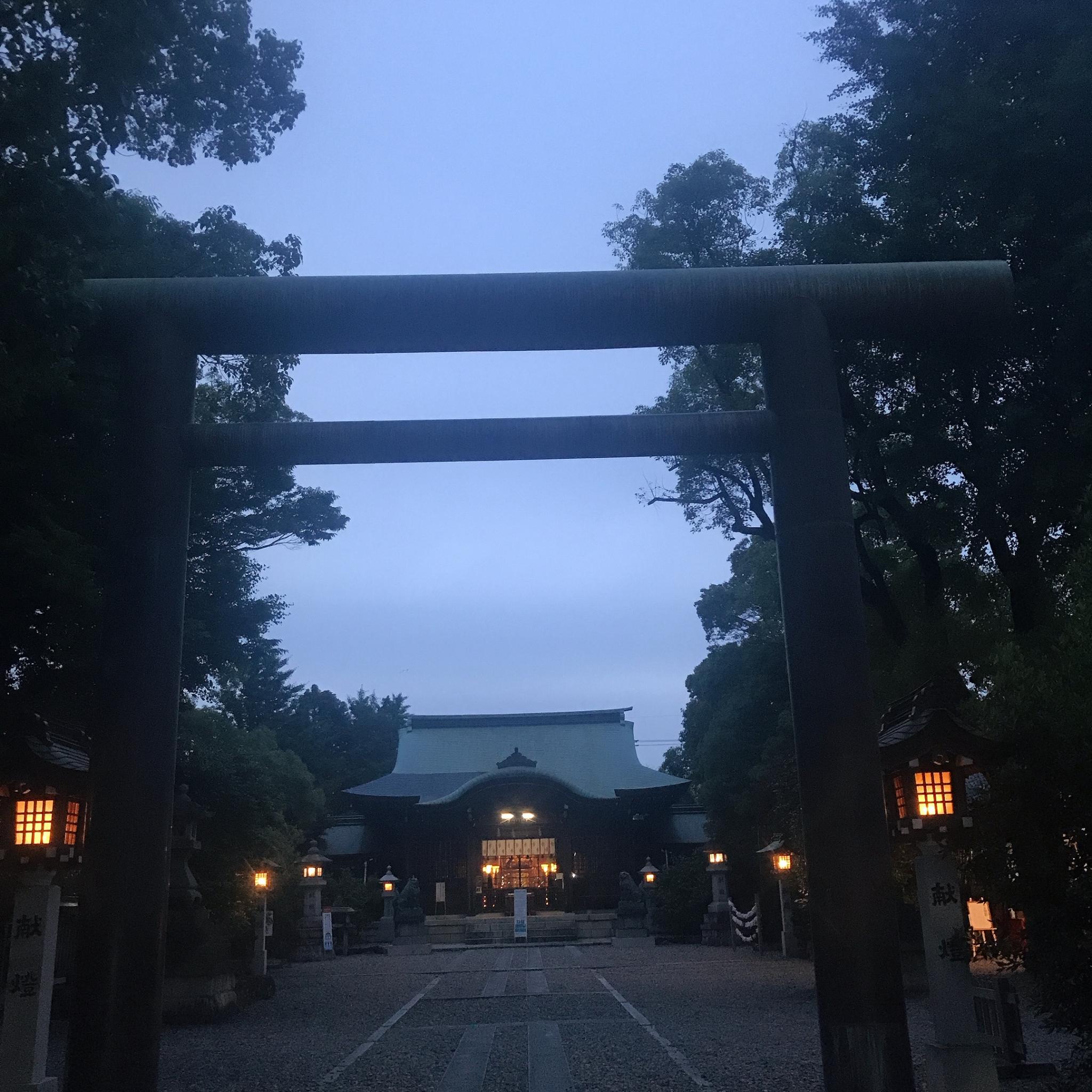 溝旗神社のレポート写真1（岐阜の食いしん坊担当）