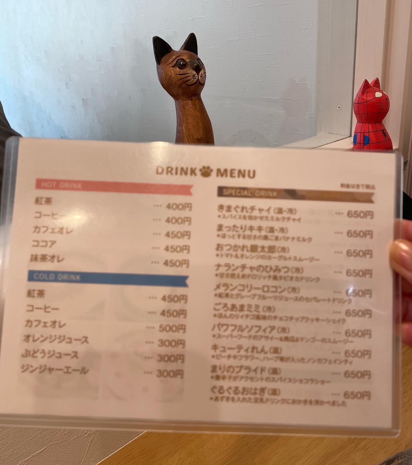 くつろぎ猫カフェ noraraのレポート写真4（岐阜の食いしん坊担当）