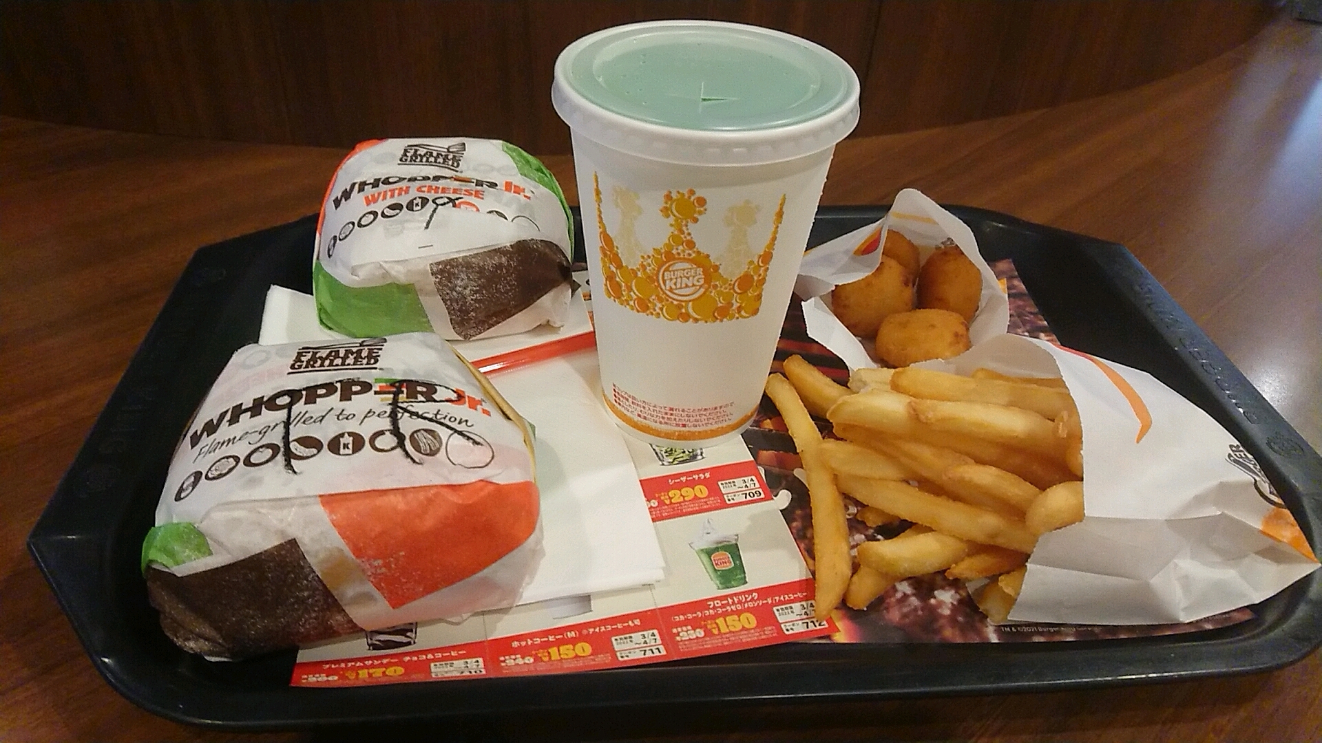 バーガーキング イオンモール各務原店のレポート写真1（ヨゼ）