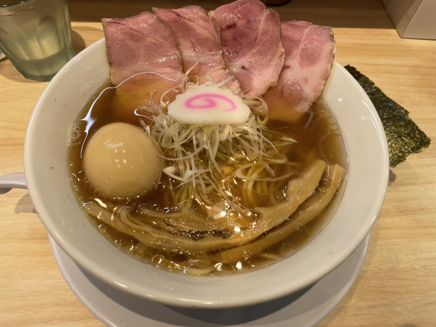 鶏そば 満つるのレポート写真2（えころん）