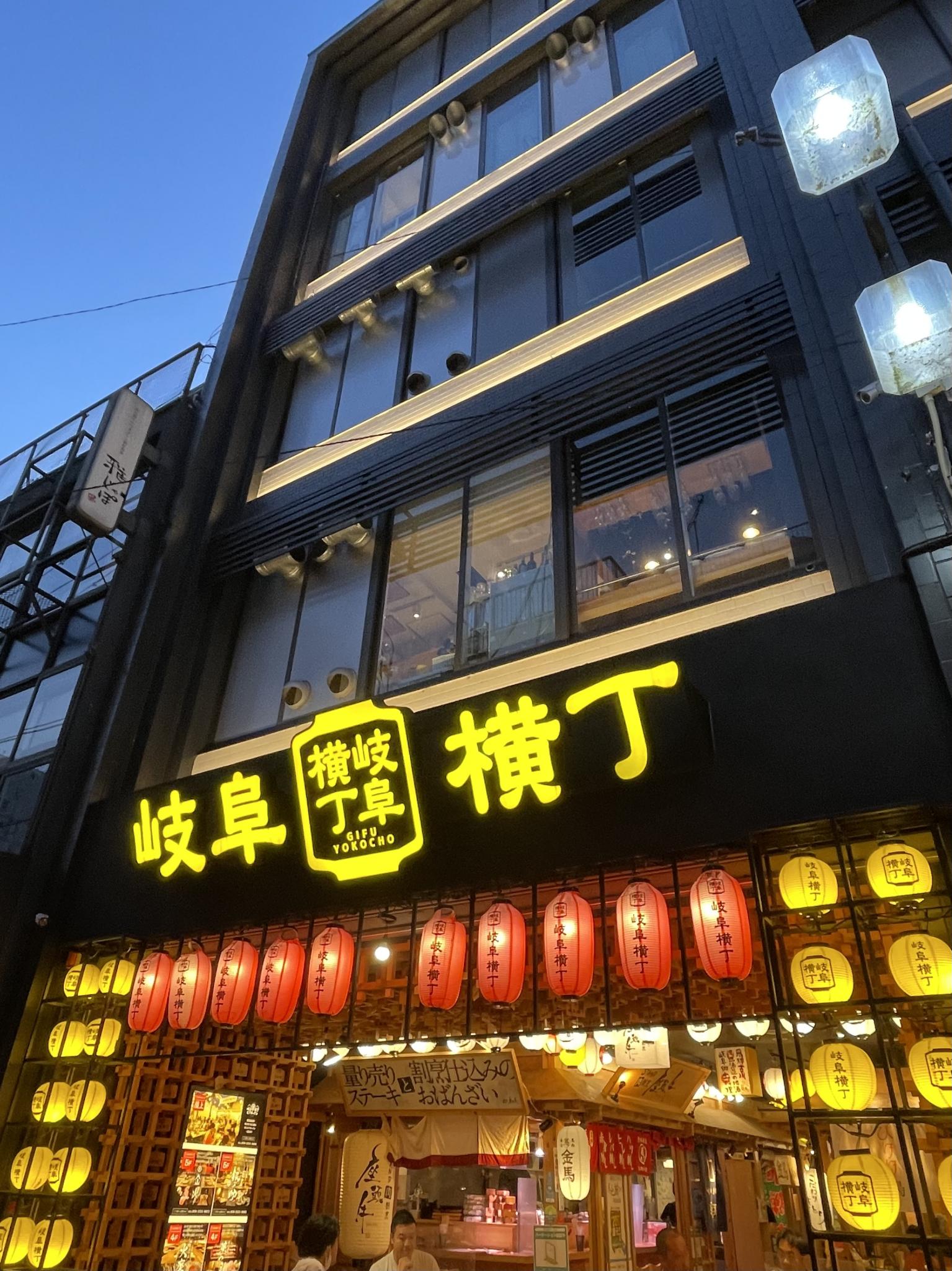 岐阜横丁ビアガーデンのレポート写真5（岐阜の食いしん坊担当）