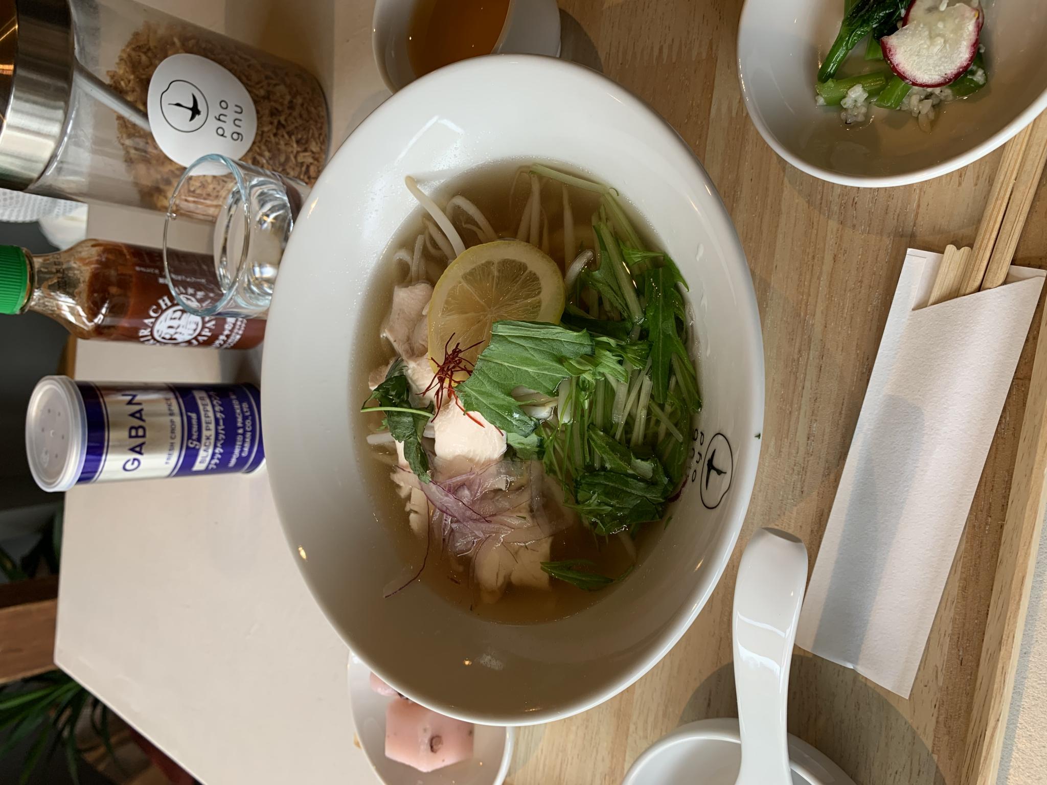 米粉料理 pho gnuのレポート写真1（ポニョ）