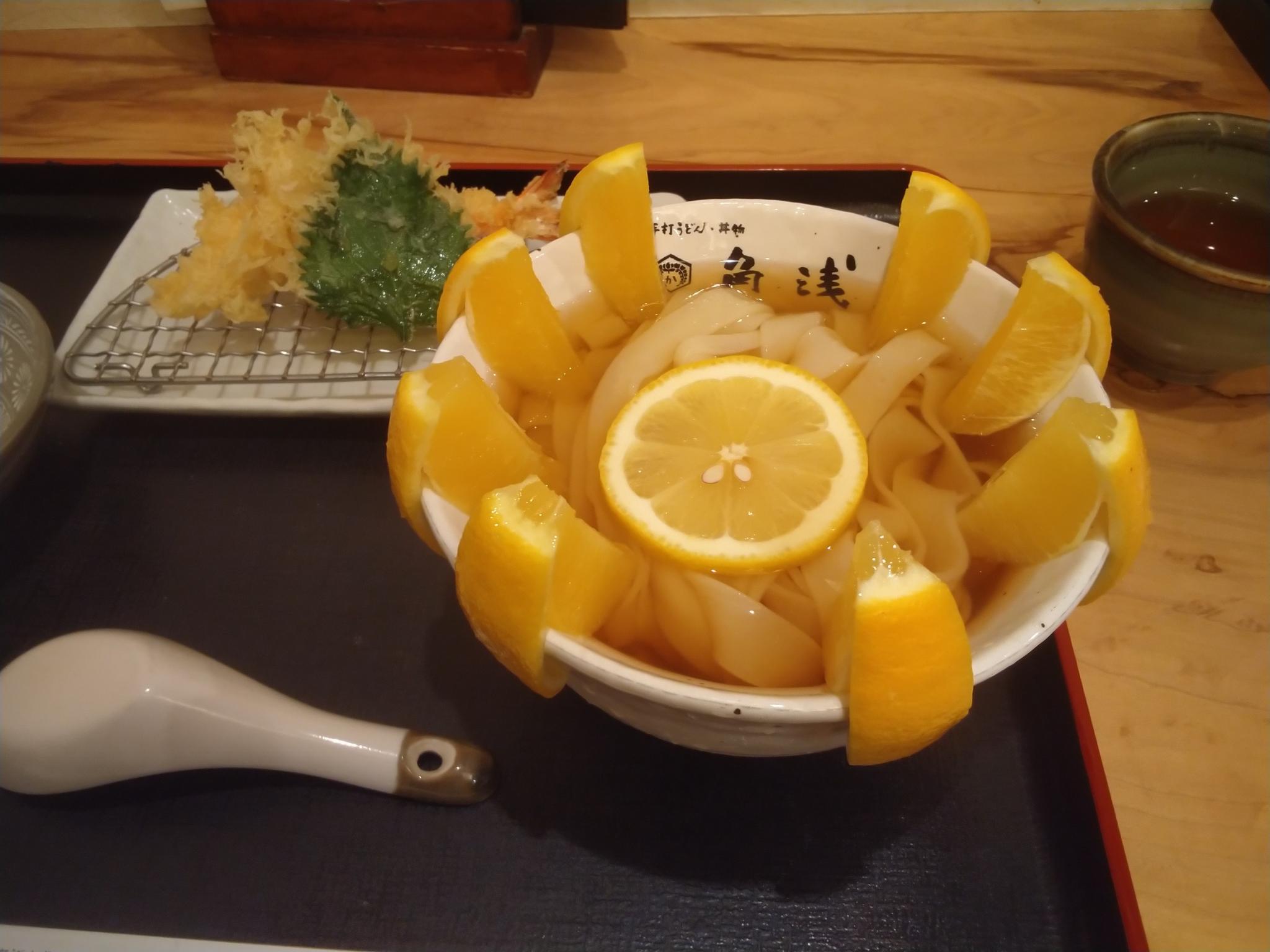 手打ちうどん 丼物 角浅のレポート写真1（ゆき|‘ｖ‘|）