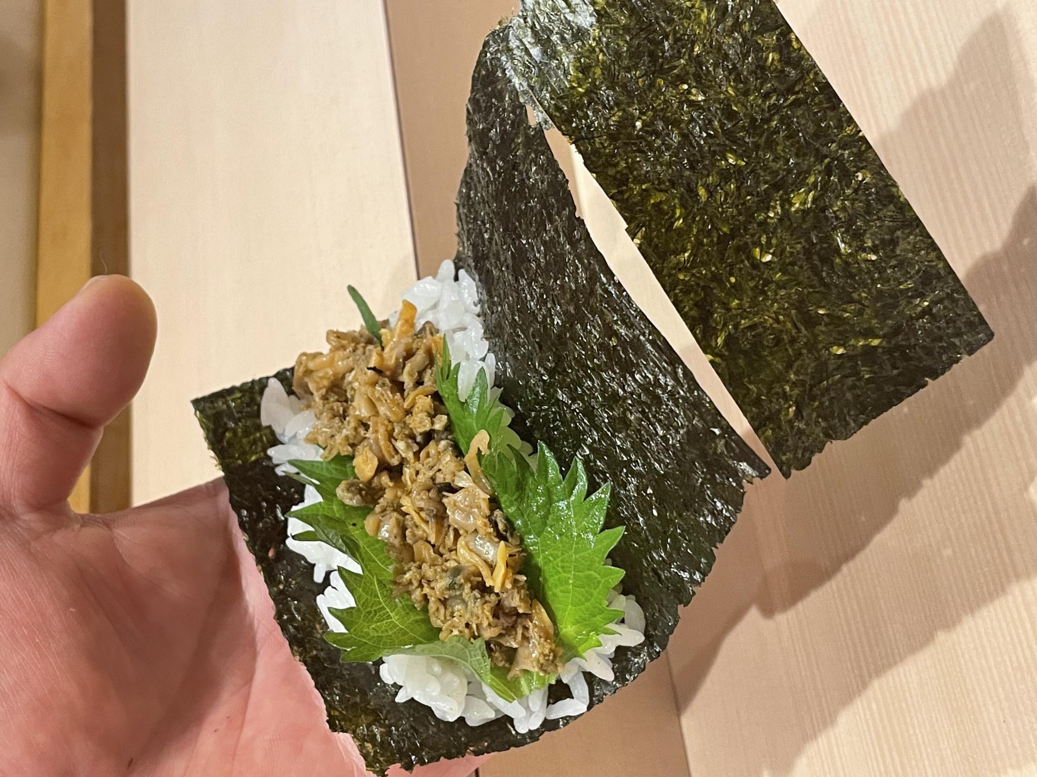 鮨 紺乃のレポート写真1（岐阜の食いしん坊担当）