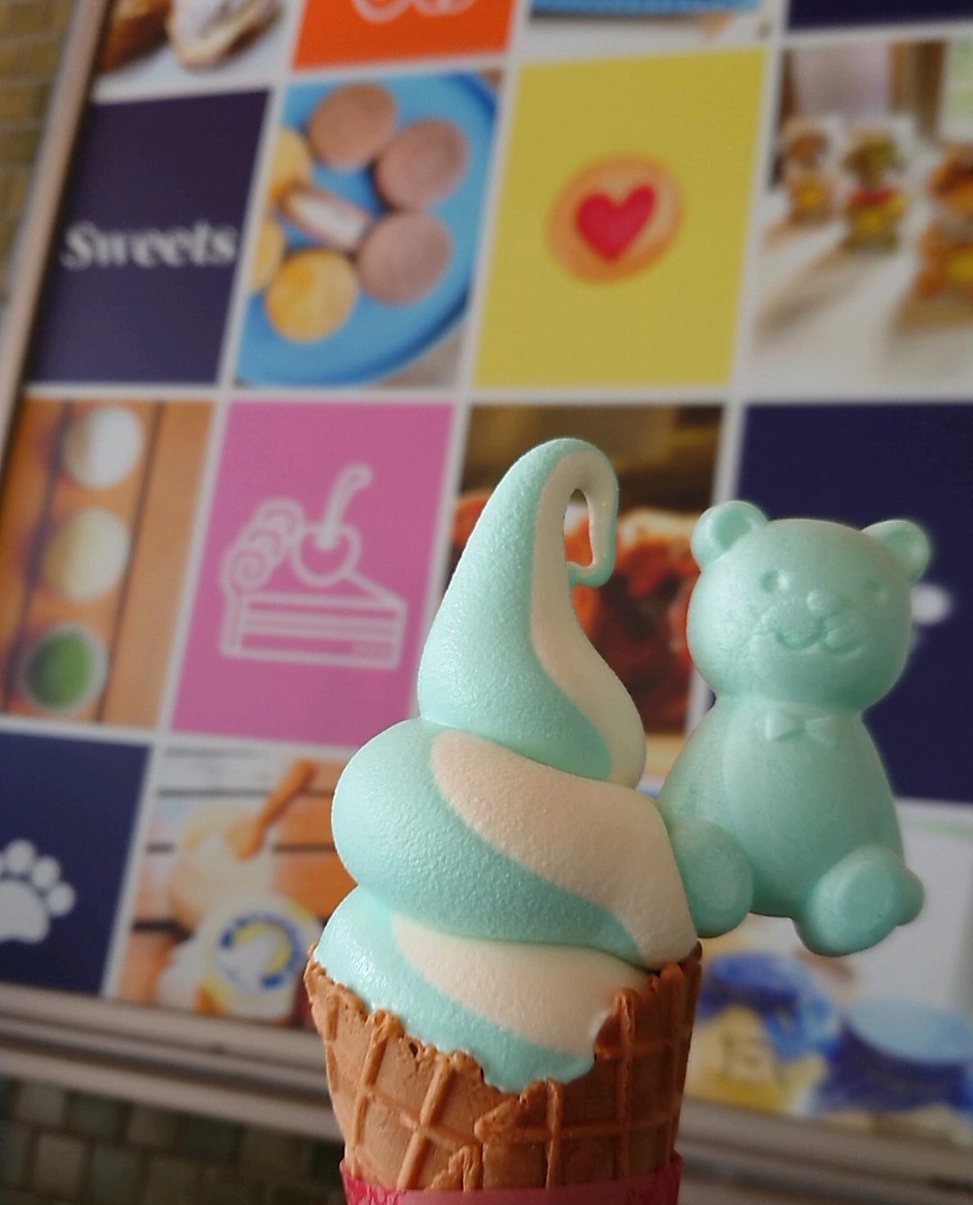 Sweets&Deco 青いクマのレポート写真1（ヨゼ）