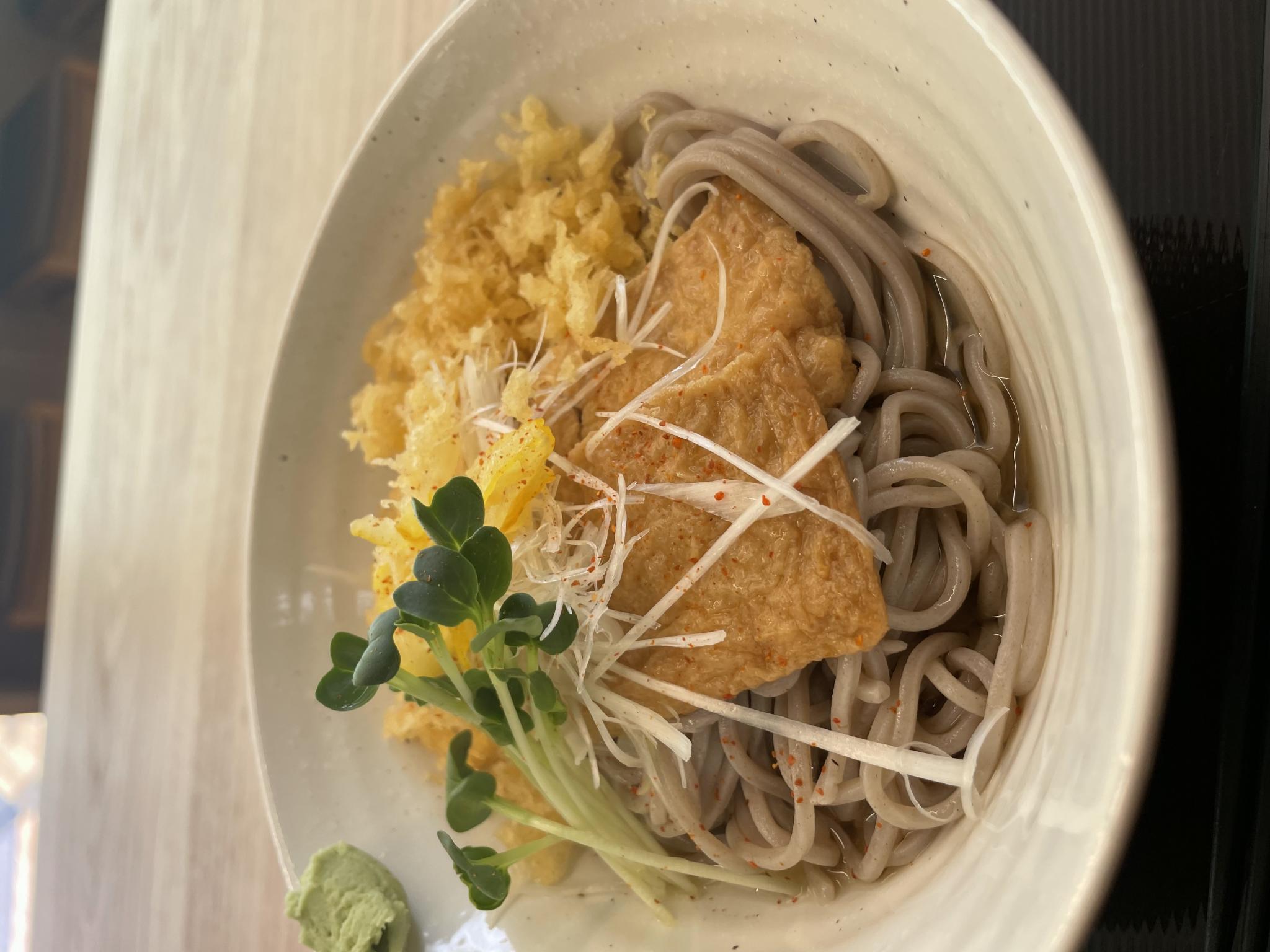 たぬきそば専門店 SOBA-BITOのレポート写真2（岐阜の食いしん坊担当）