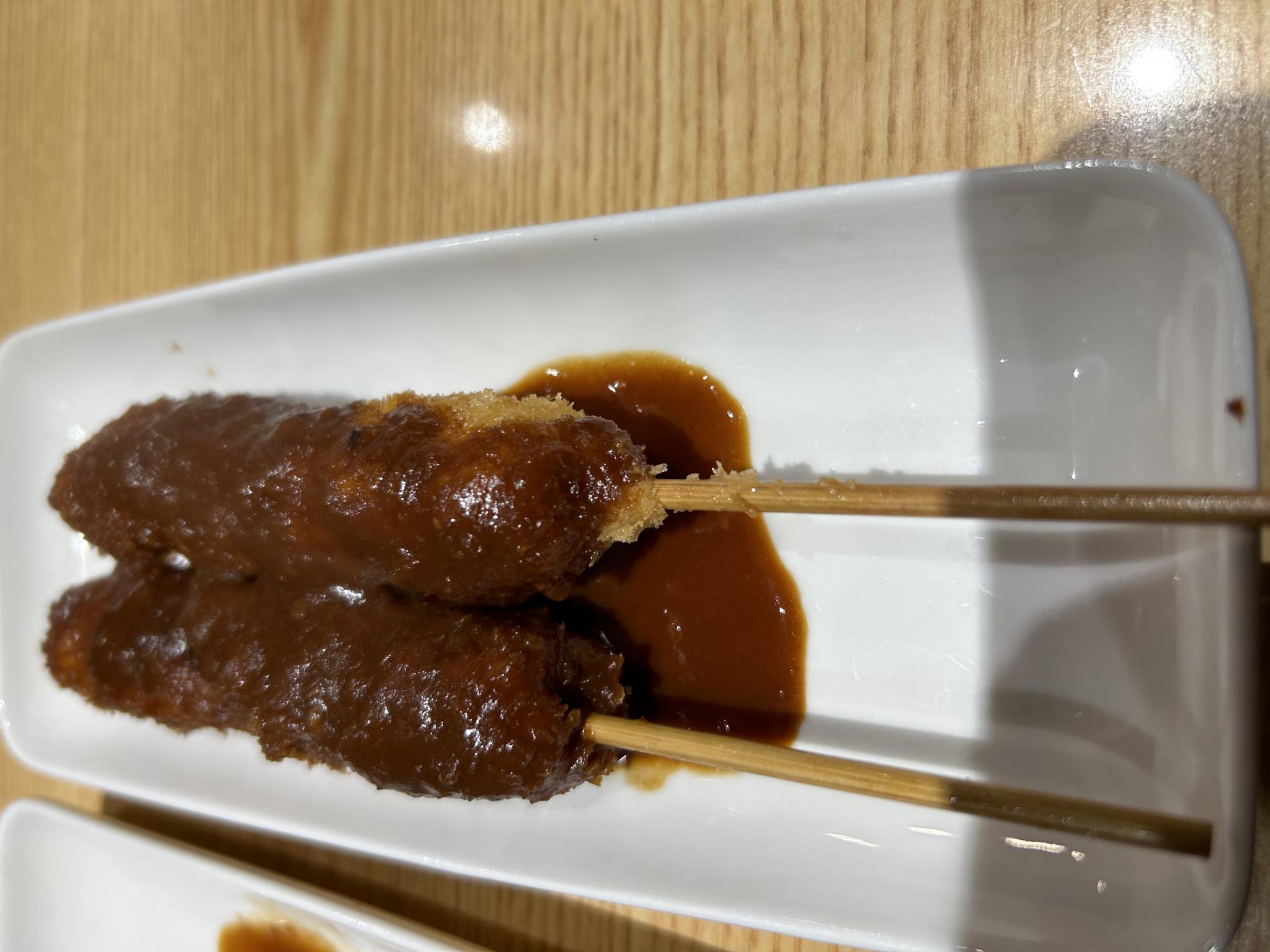 串揚げ 玉家のレポート写真1（ポニョ）