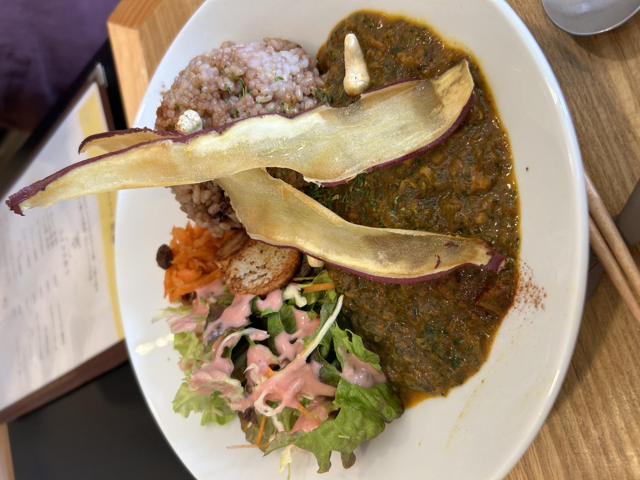 vegan cafe キッチン akimoのレポート写真1（ポニョ）