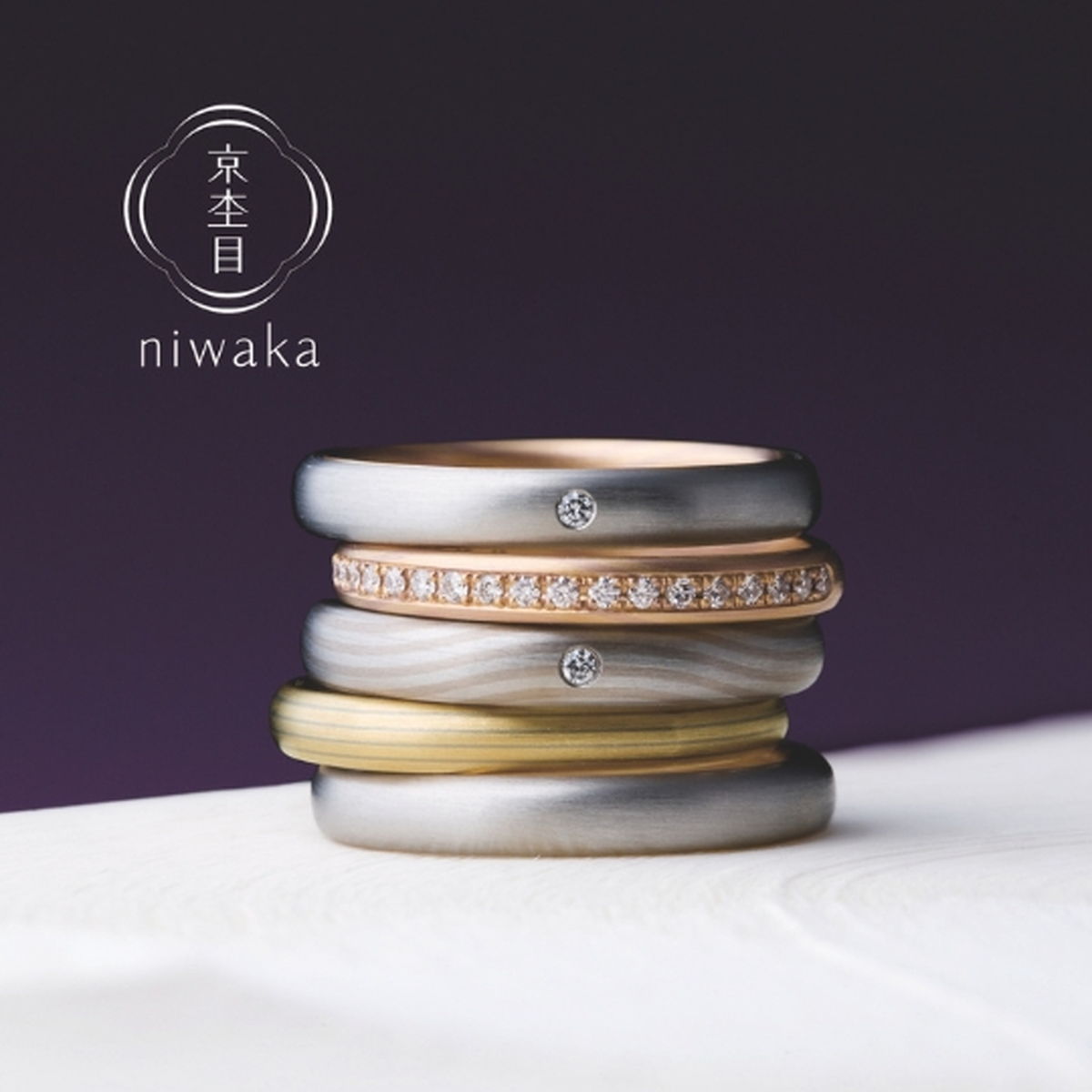 年輪の温もりを肌で感じて下さい｜「和テイストの木味」をたしなむ
京杢目（きょうもくめ）の結婚指輪から...