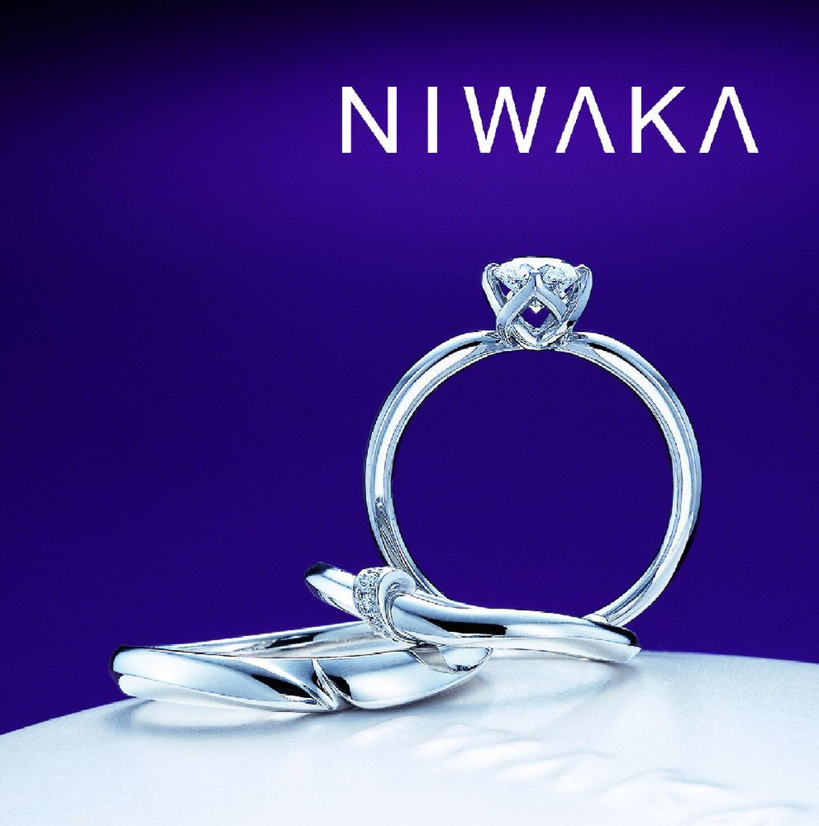 小さな手でも似合う重ね着けは｜指輪の名前／結（ゆい）
宿る想い／この想い ほどけぬように
指への効果／...