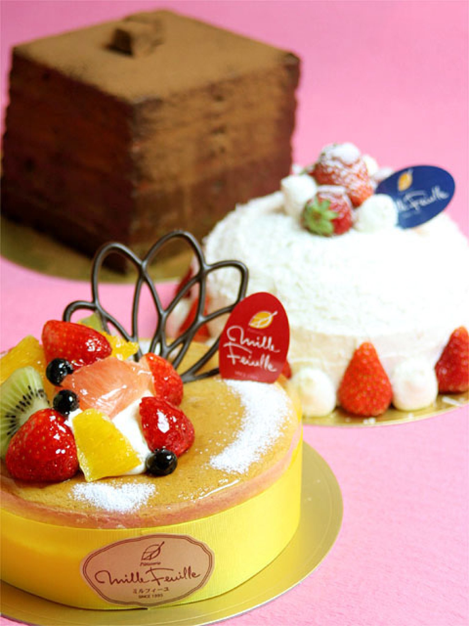 アントルメ(ホールケーキ)…4,104円～｜素材の美味しさをたっぷり詰め込んだアントルメたち。メッセージやキ...