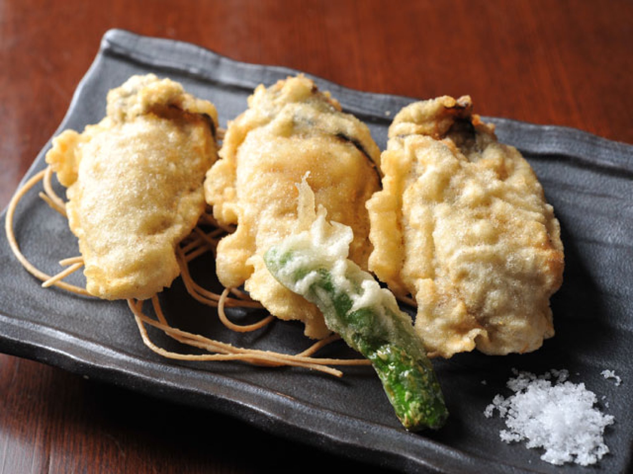 牡蠣の天麩羅…825円