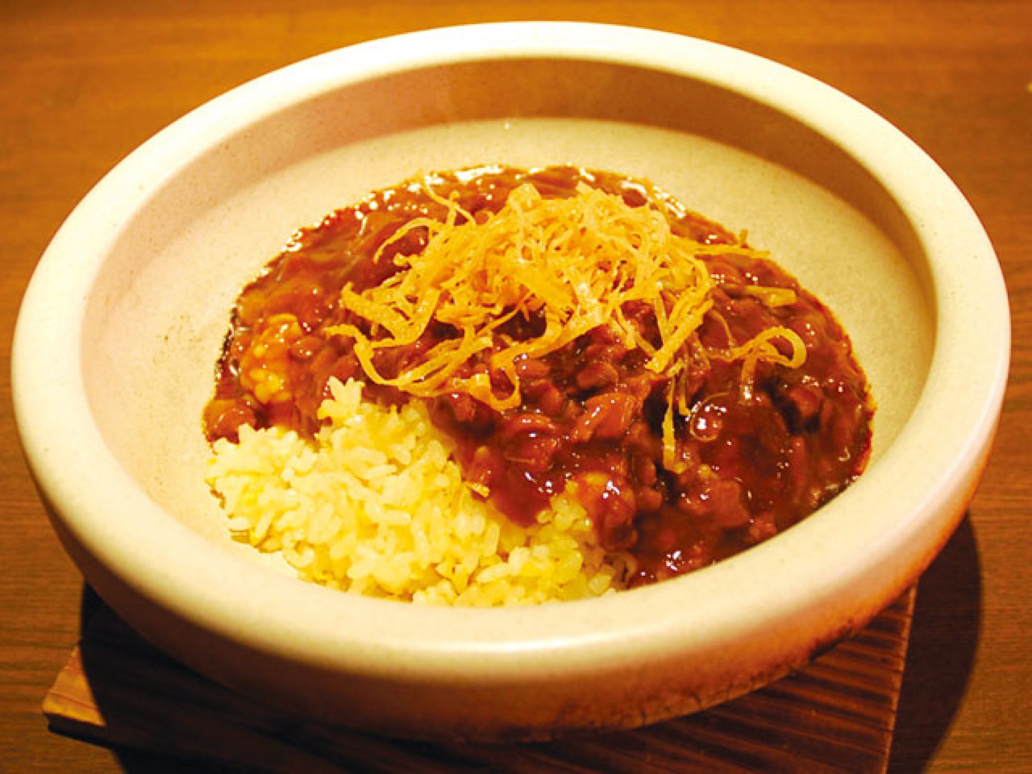 石焼牛肉あんかけ炒飯｜試行錯誤の末に辿り着いた、五感を揺さぶる自慢の一品。